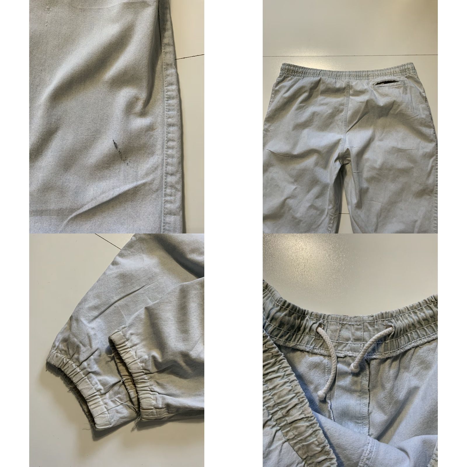 Vintage VINTAGE 80s 90s XAM MC Hammer Beach Muscle Light Wash Denim Jogger Pants XL Size US 36 / EU 52 - 8 Thumbnail