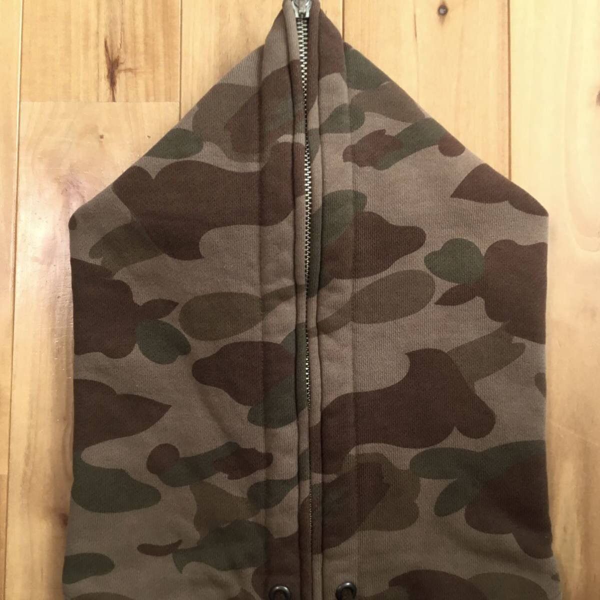Bape BAPE 1st camo brown full zip hoodie a bathing ape Size US S / EU 44-46 / 1 - 3 Thumbnail