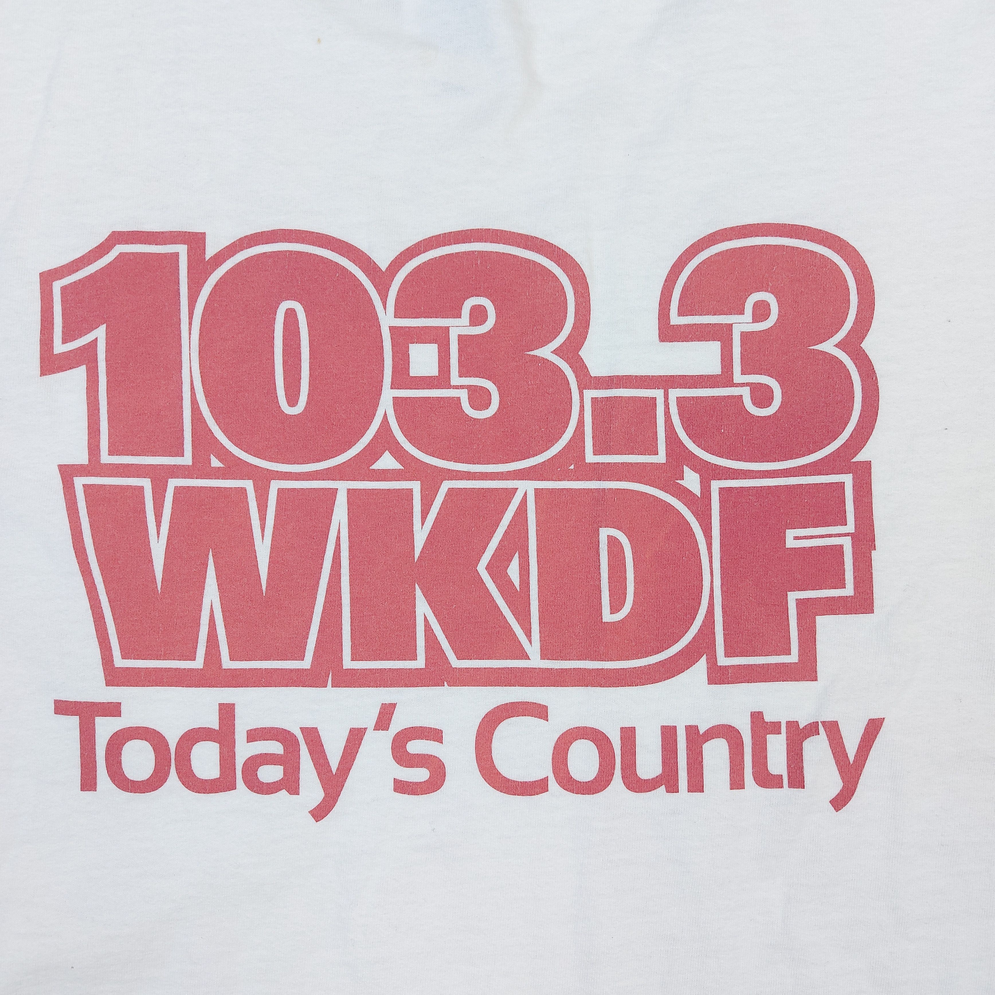 Band Tees 2012 TAYLOR SWIFT 103.3 WKDF Today's Country TEE Size US M / EU 48-50 / 2 - 7 Thumbnail