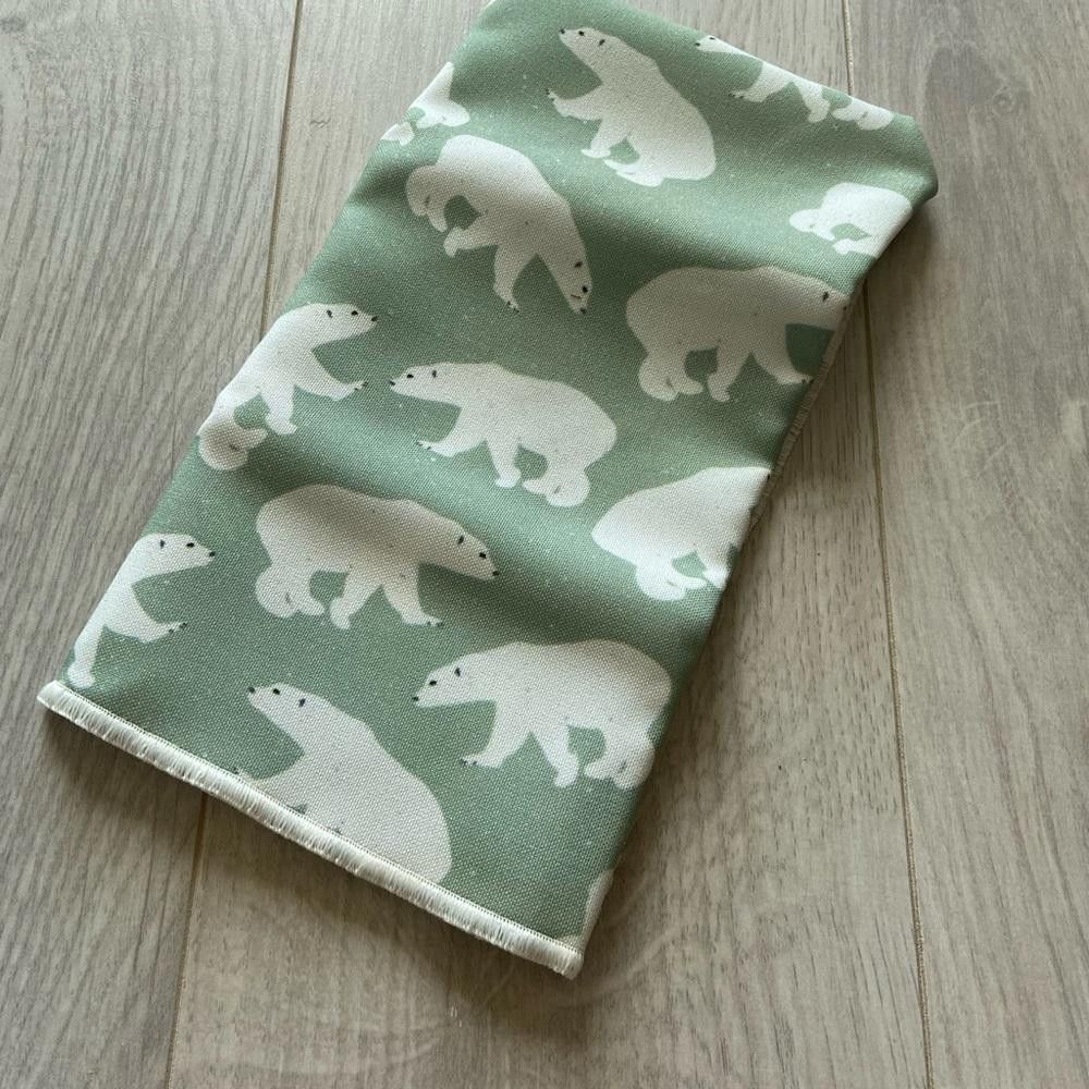 Designer Furtees Green Polar Beer Dog Bandana Size ONE SIZE - 3 Thumbnail