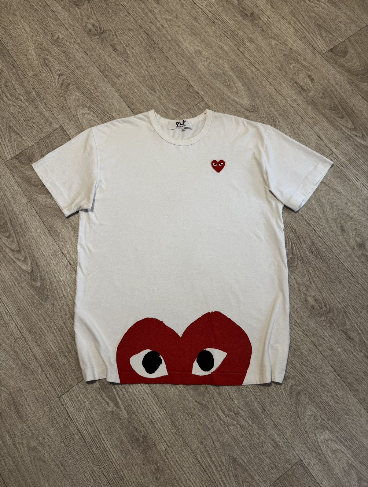 Comme des Garcons 🔷Play CDG Comme Des Garcons Big logo T-shirt🔷 Size US XXL / EU 58 / 5 - 1 Thumbnail
