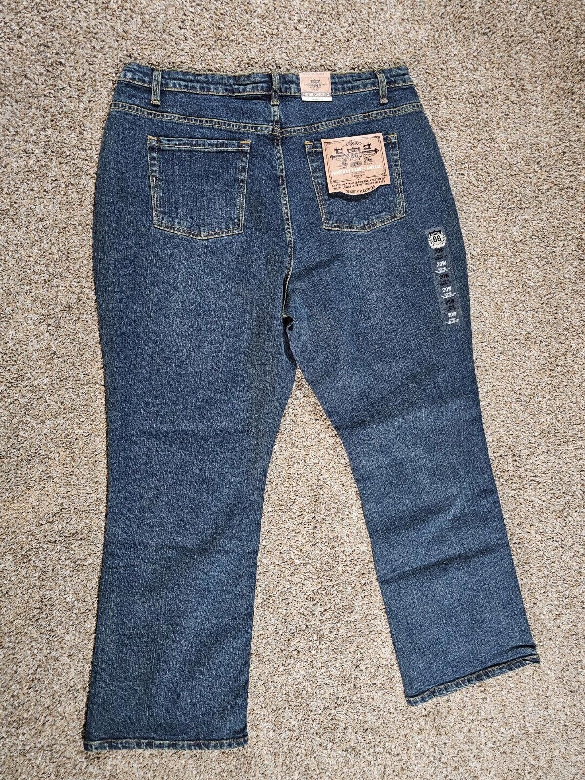 Route 66 Route 66 womens + Favorite Fit Average Bootcut 20A 20W NWT Size 42" / US 20 - 8 Thumbnail