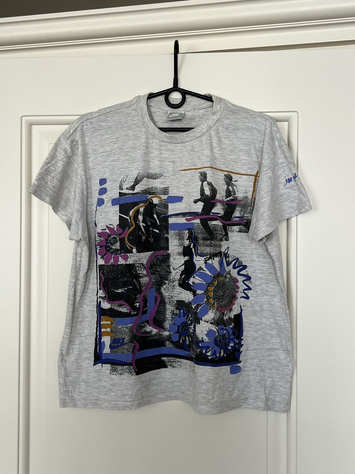 Nike Vintage 90s Nike T-Shirt Tee Just do it Size US M / EU 48-50 / 2 - 1 Thumbnail