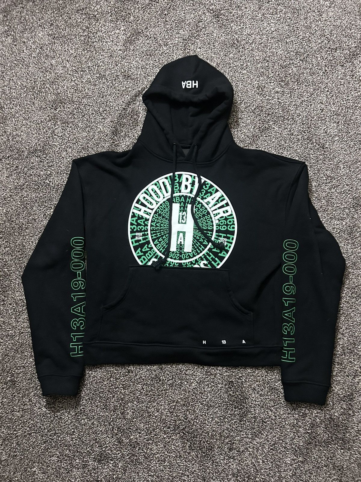 トップス HOOD BY AIR. 2015aw BLACK DREAMER Hood By Air Hood By Air Black & Blue Dreamer Hoodie | Grailed