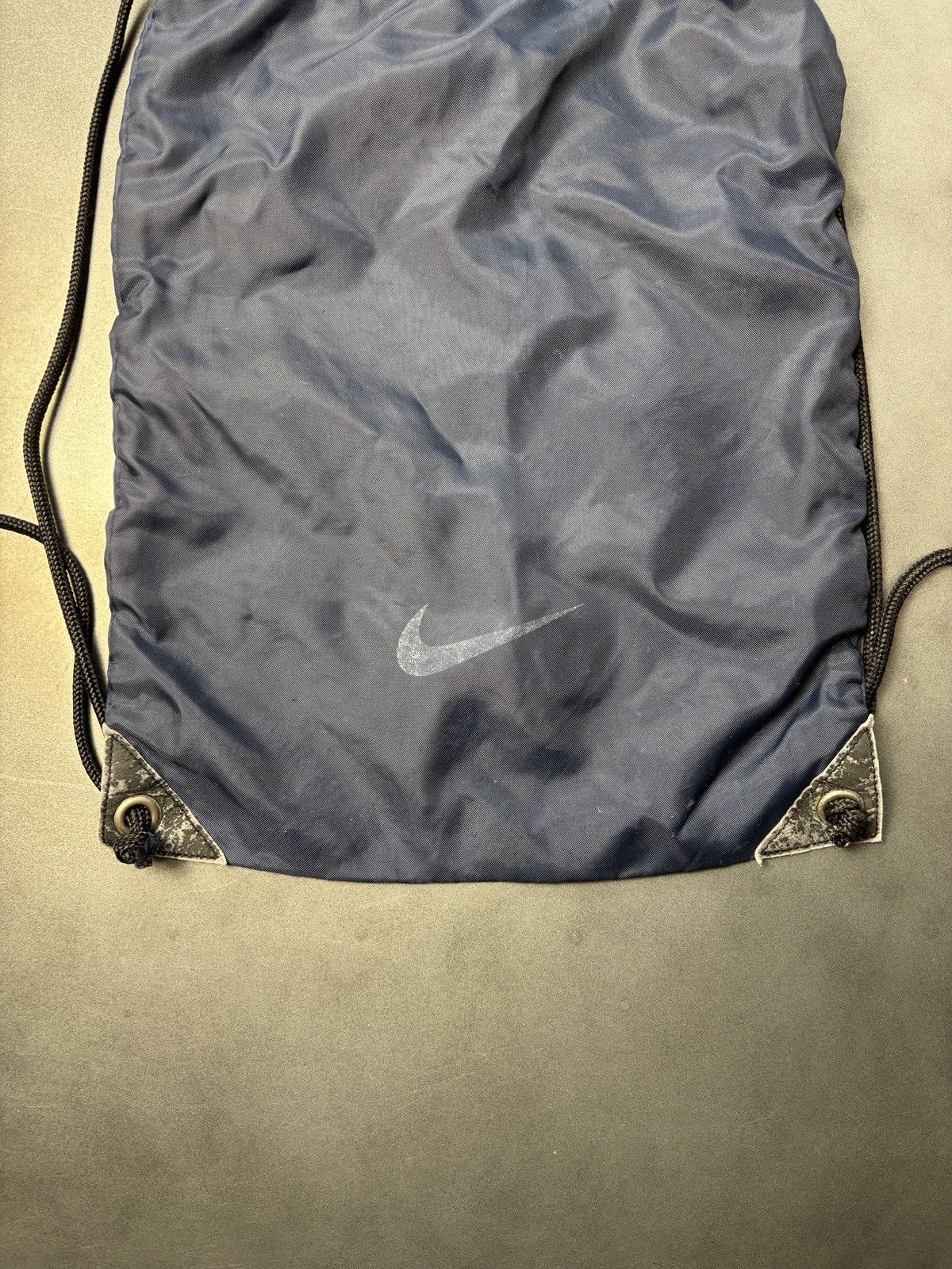 Nike × Vintage Vintage Nike Bag Drawstring Bag Knapsack 1990s 2000s Swoosh Size ONE SIZE - 3 Thumbnail