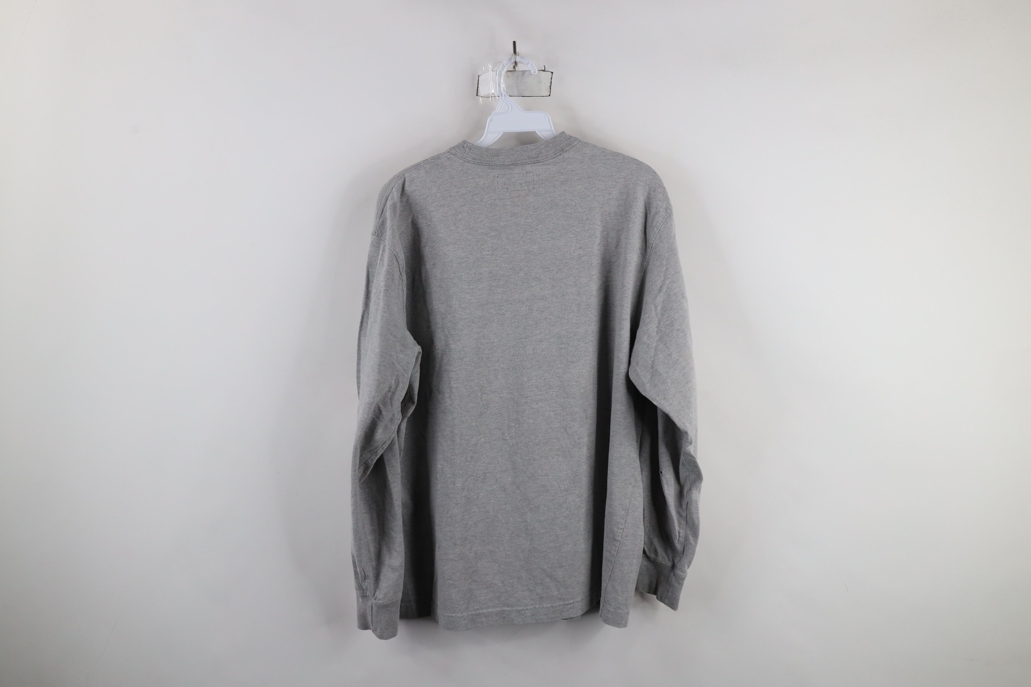 Abercrombie & Fitch × Vintage Vintage 90s Abercrombie & Fitch Long Sleeve T-Shirt Gray USA Size US M / EU 48-50 / 2 - 13 Thumbnail