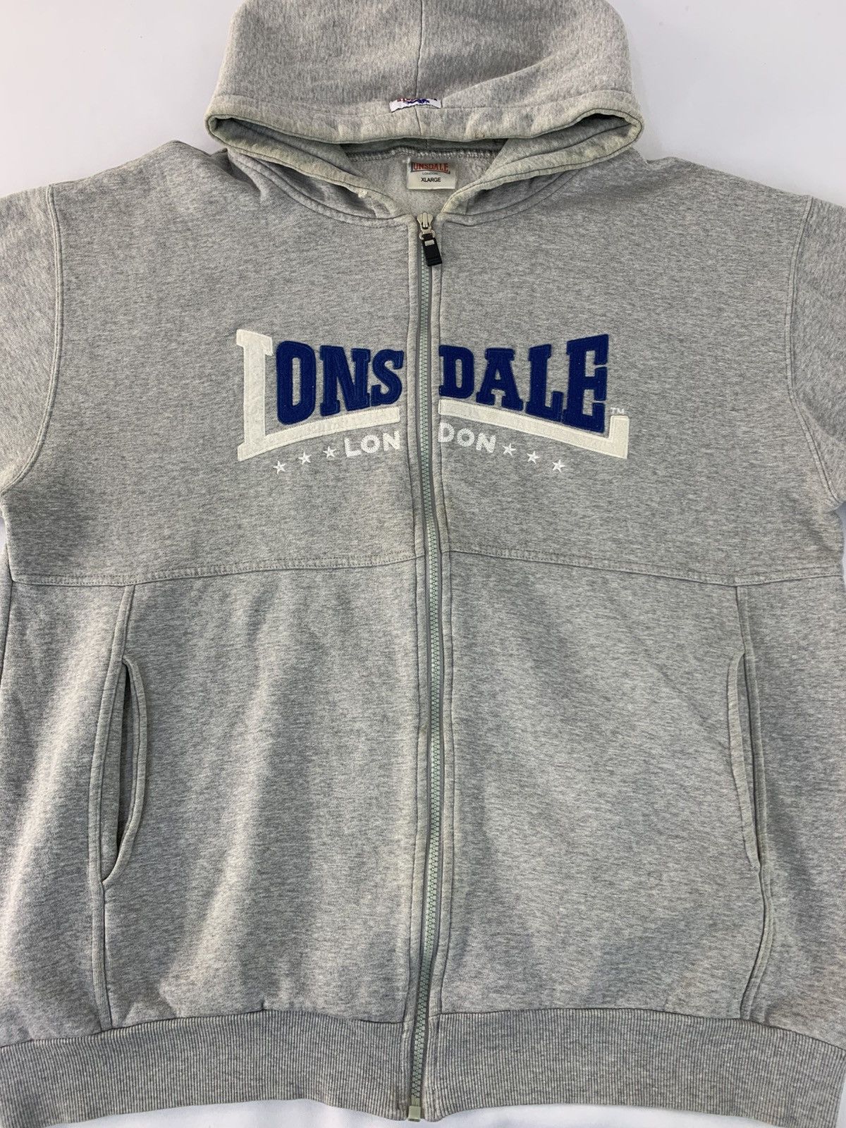 Lonsdale Lonsdale London Zip Up Spell Out Embroidery Logo Design Size US XL / EU 56 / 4 - 2 Thumbnail