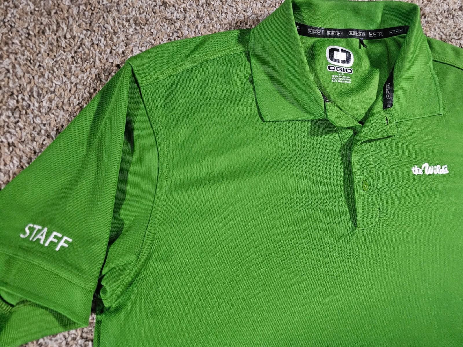 Ogio OGIO The Wilds STAFF Green Polo Shirt L Size US L / EU 52-54 / 3 - 2 Thumbnail