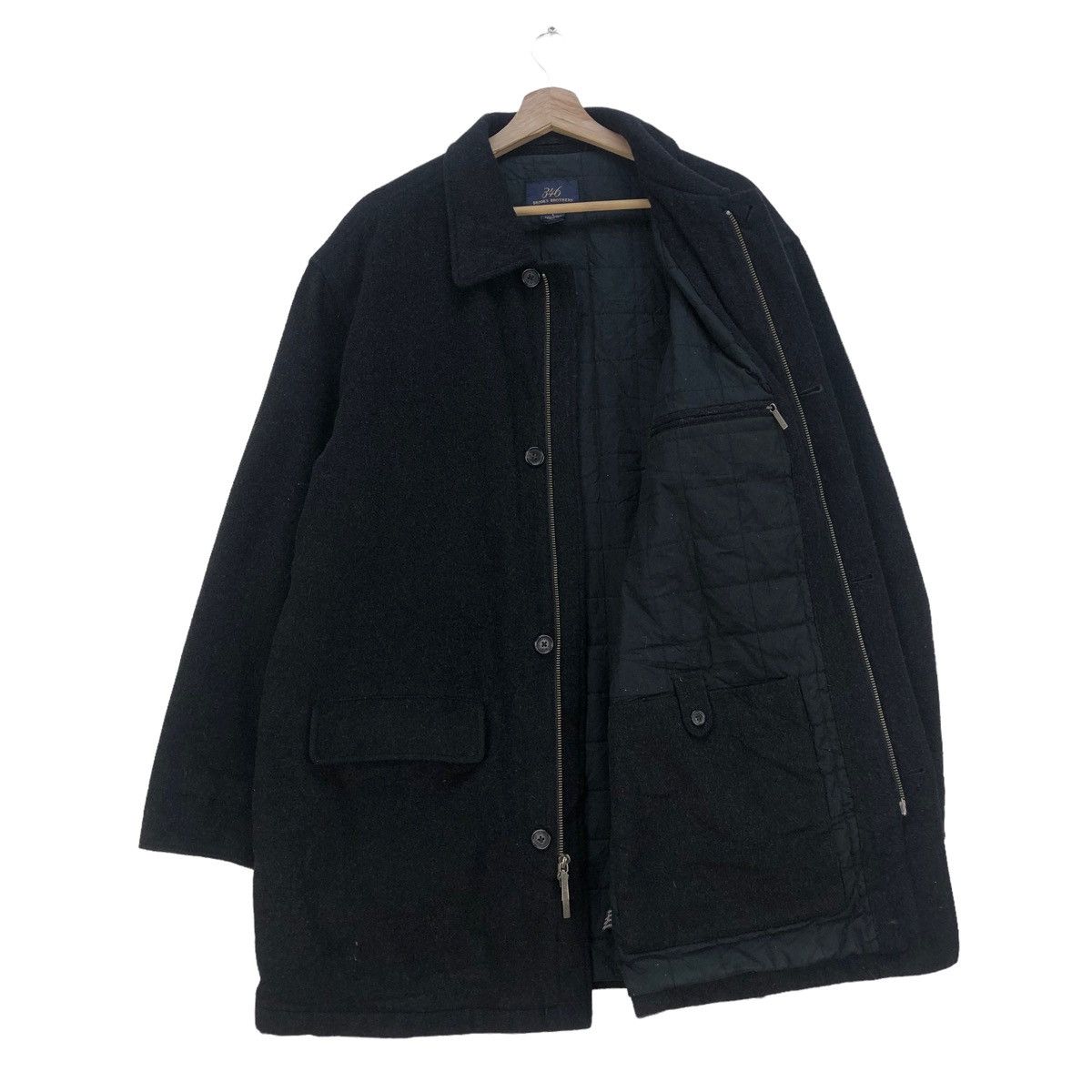 Brooks Brothers Brooks Brothers Long Coat Jacket Size US L / EU 52-54 / 3 - 3 Thumbnail
