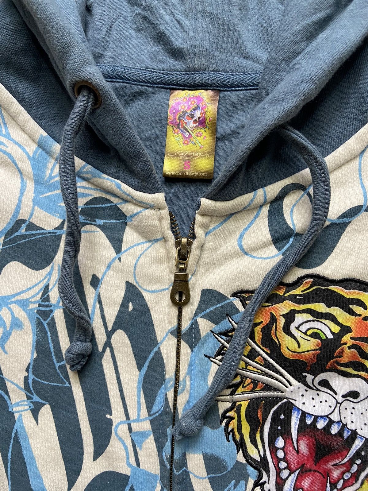 Christian Audigier Christian Audigier x Ed Hardy Zip-Up Hoodie x Vintage Size US S / EU 44-46 / 1 - 6 Thumbnail