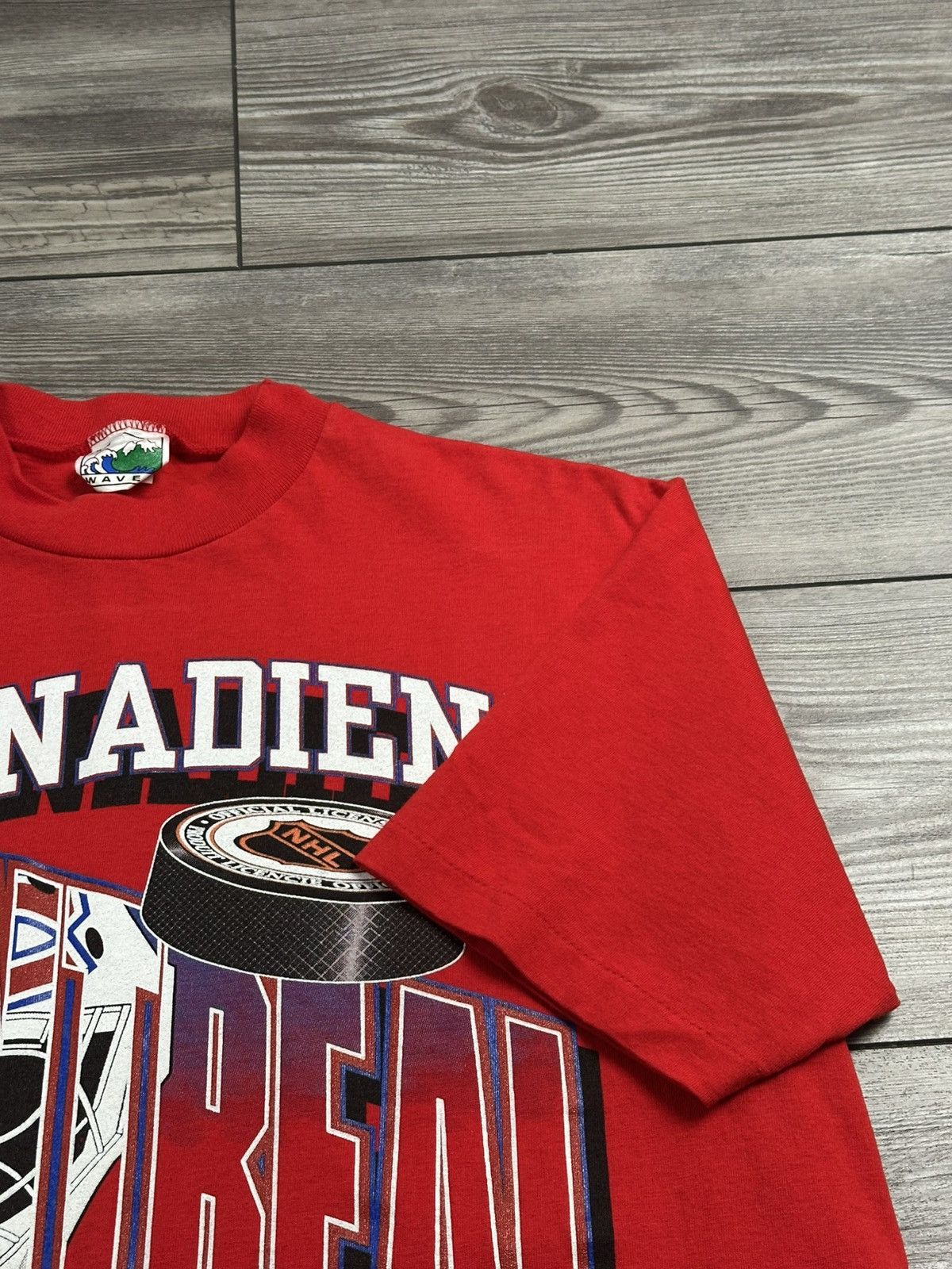 NHL × Vintage Vintage 90’s Montreal Canadiens T Shirt Size US S / EU 44-46 / 1 - 3 Thumbnail
