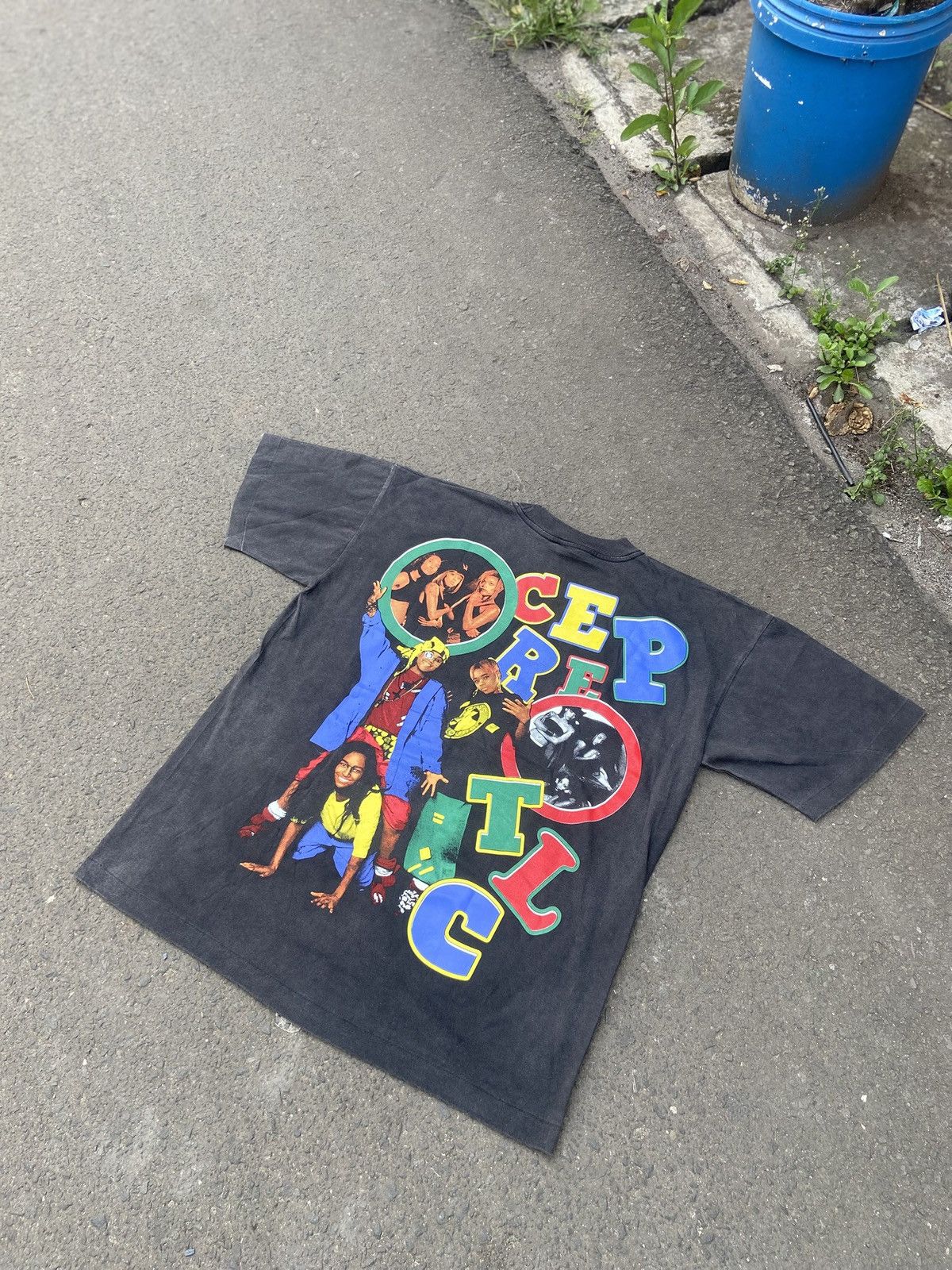 Rap Tees × Vintage TLC RAPTEES BOOTLEG Size US XL / EU 56 / 4 - 6 Thumbnail