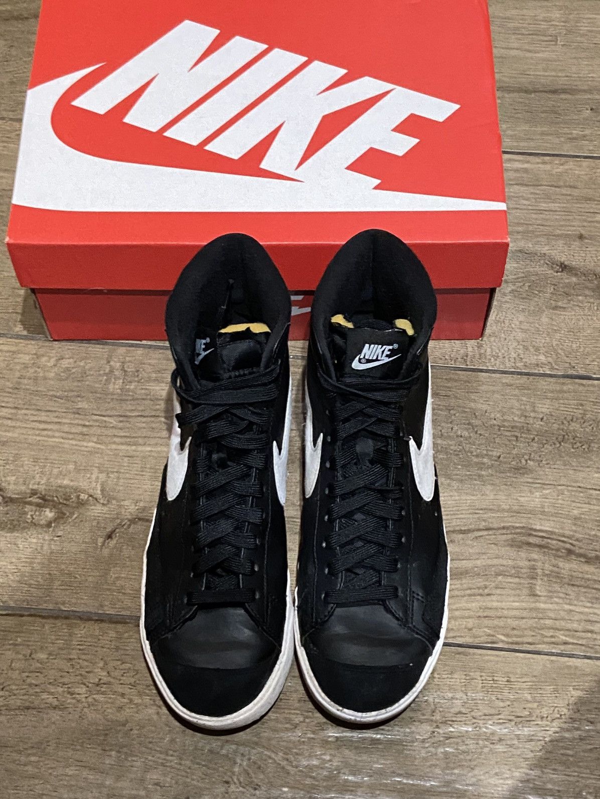 Nike nike blazer mid '77 black Size US 8.5 / IT 38.5 - 3 Thumbnail