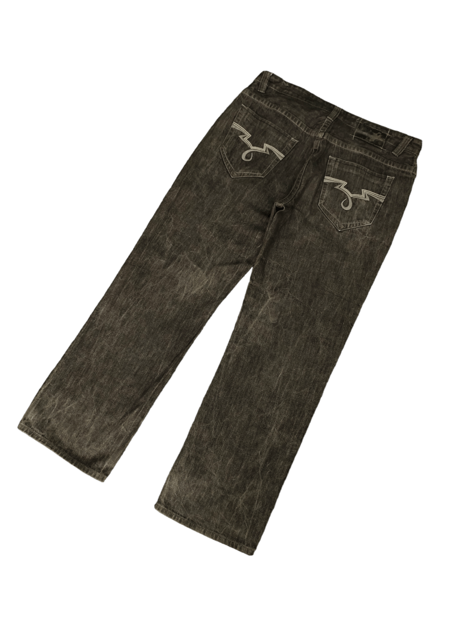 Ecko Unltd. Ecko Unltd Raw & Uncut Wide Leg Denim Y2k Jnco Baggy Jeans Size US 38 / EU 54 - 2 Thumbnail