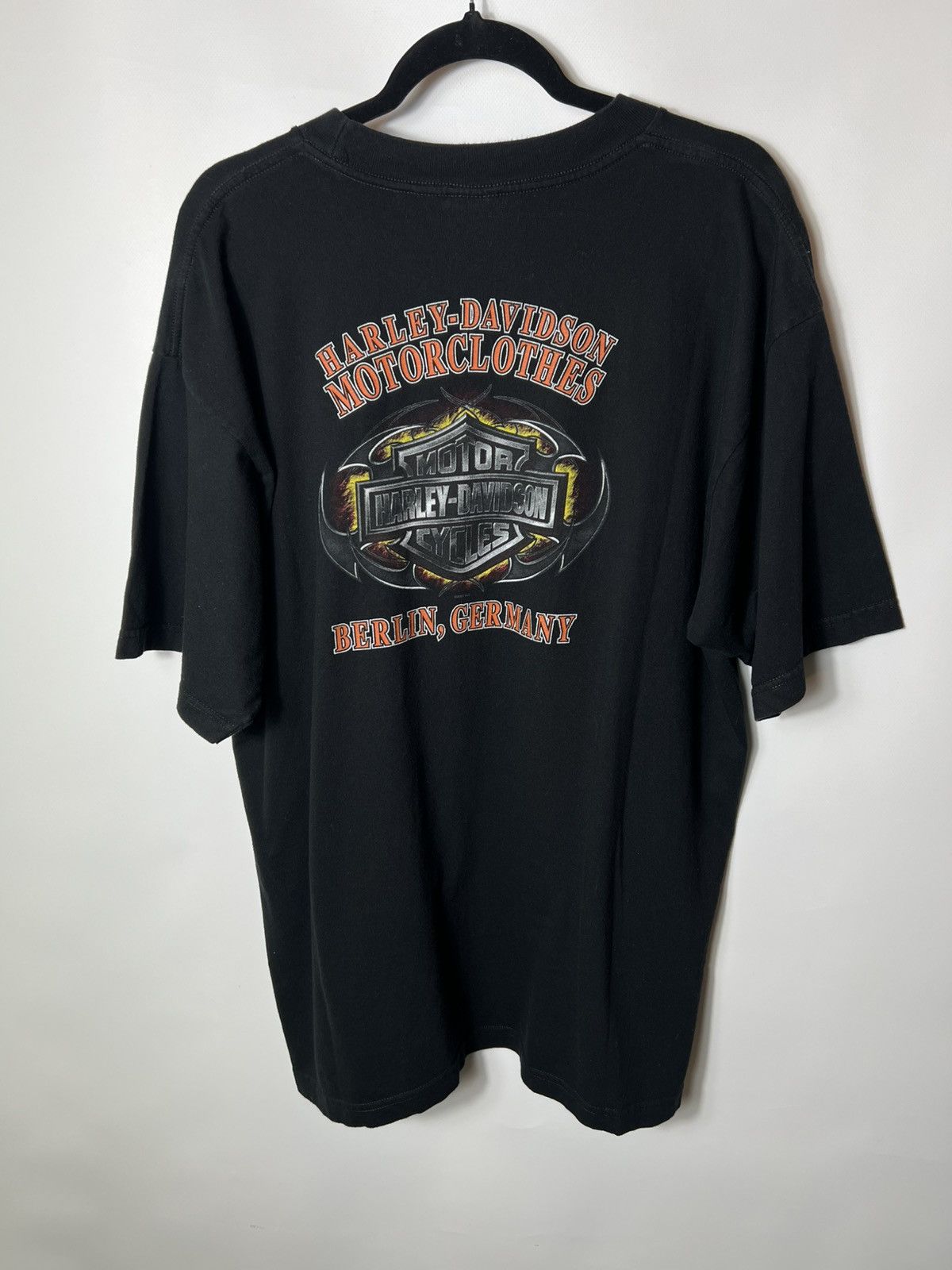 Harley Davidson Vintage streetwear racing Harley Davidson Berlin Moto Tee Size US XXL / EU 58 / 5 - 5 Thumbnail