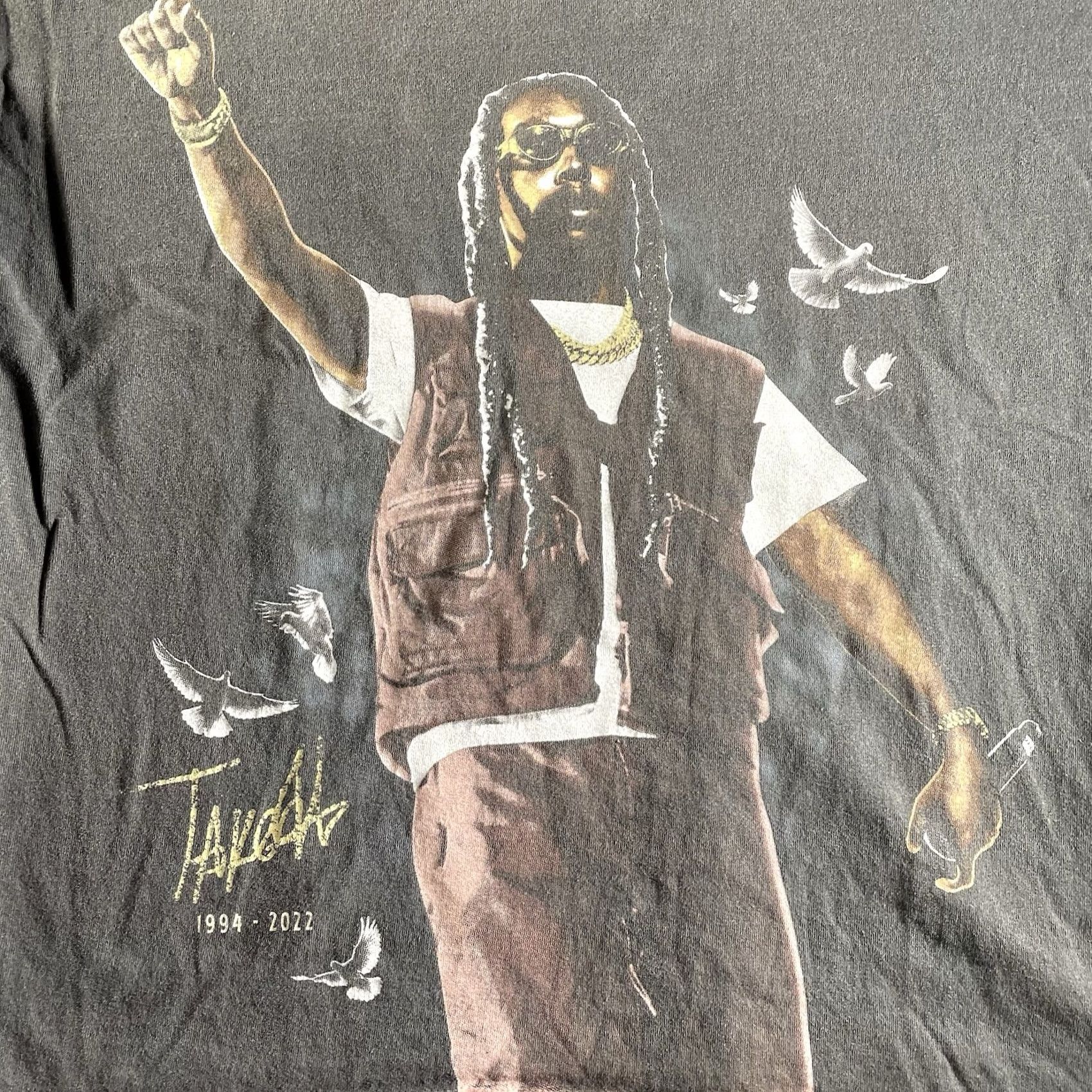Vintage Rody Knows Best Shirt Men L Gray Best T-Shirt Mens Migos Takeoff Memorial Size US L / EU 52-54 / 3 - 5 Thumbnail