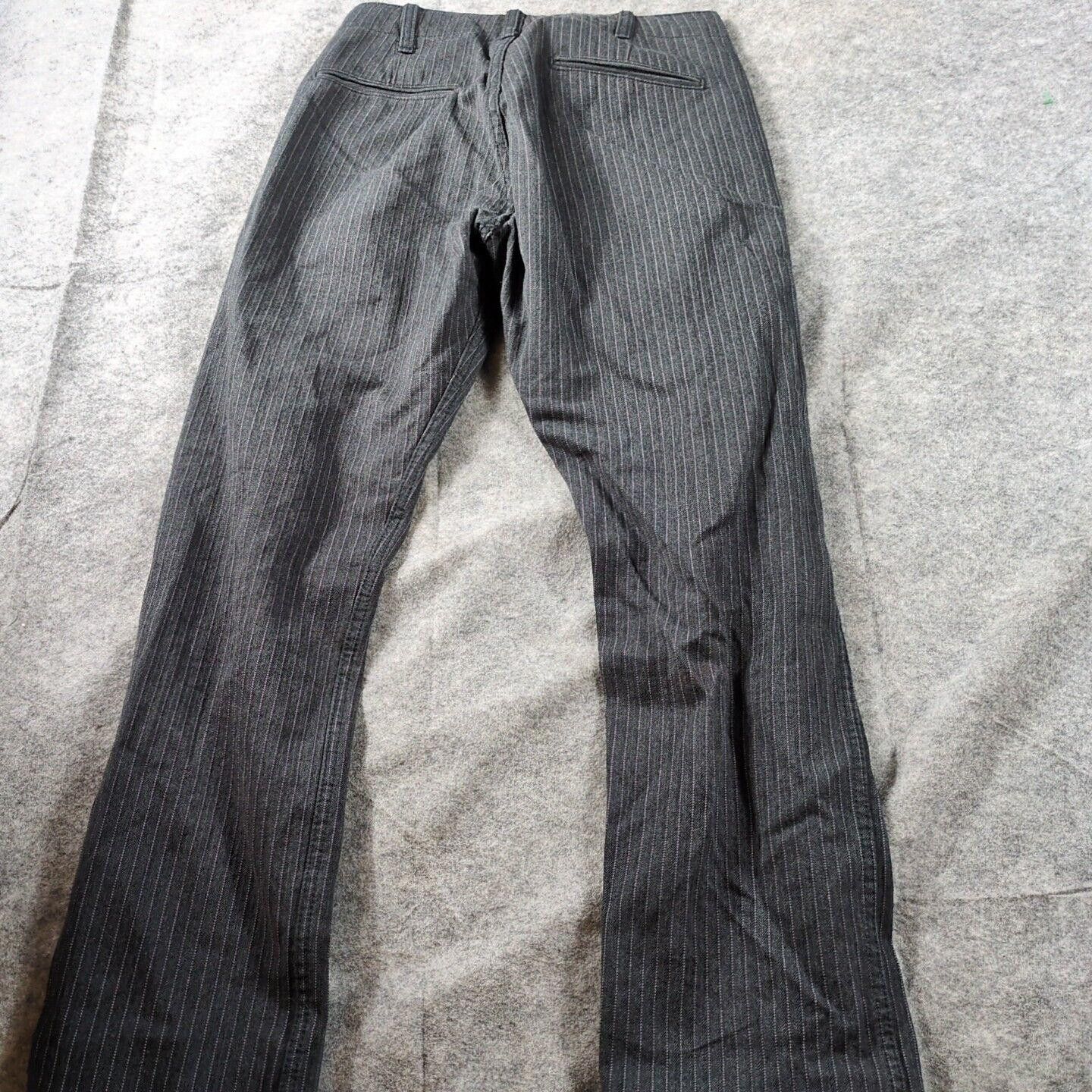 Beams Plus BEAMS Gray Pinstripe Chinos Made in Japan S Size US 30 / EU 46 - 5 Thumbnail