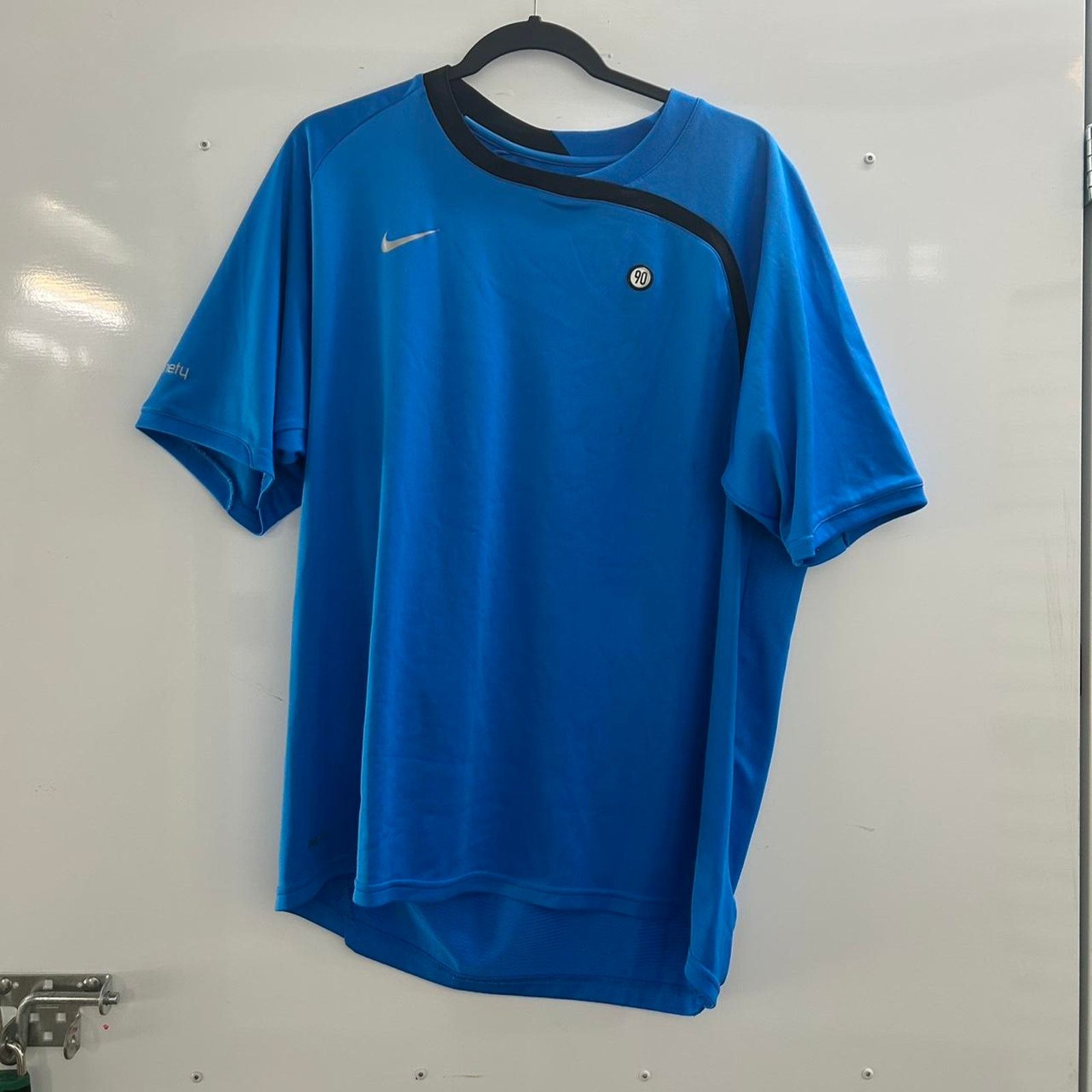 Nike Nike blue & black sportswear jersey Size US L / EU 52-54 / 3 - 1 Thumbnail