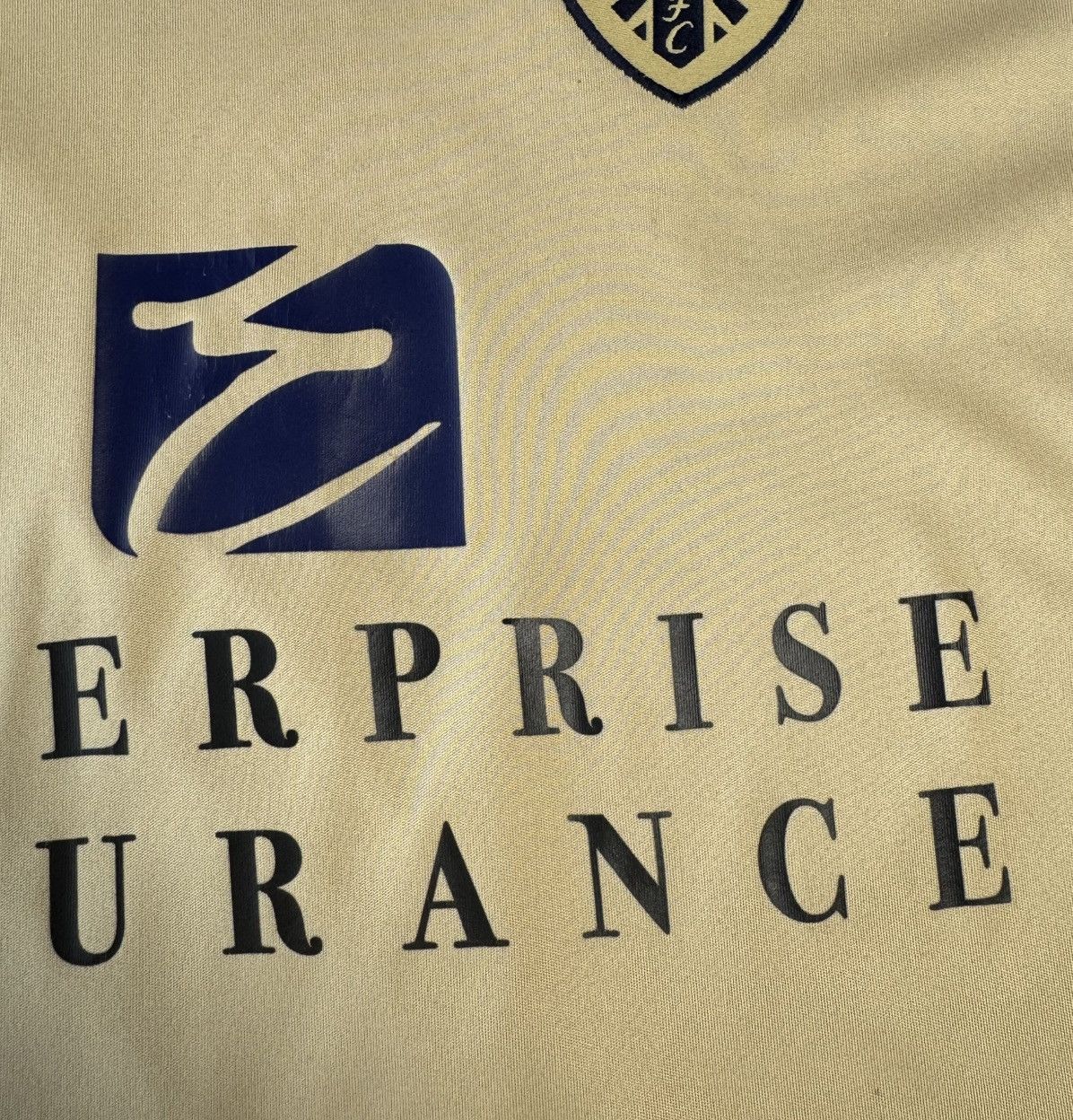 Macron Leeds United 2013 2014 Away Shirt Soccer Jersey Macron Size US M / EU 48-50 / 2 - 7 Thumbnail