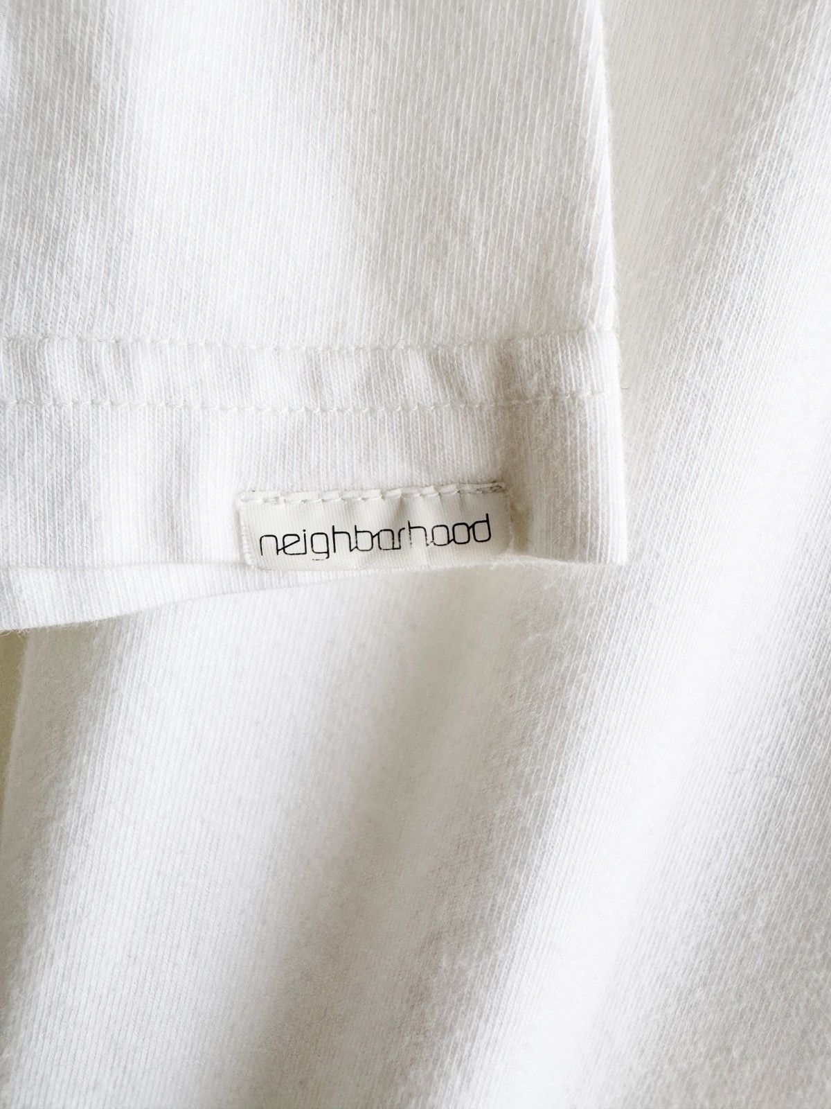 Neighborhood NEIGHBORHOOD Japan Spell Out Logo T-Shirt Size US L / EU 52-54 / 3 - 5 Thumbnail