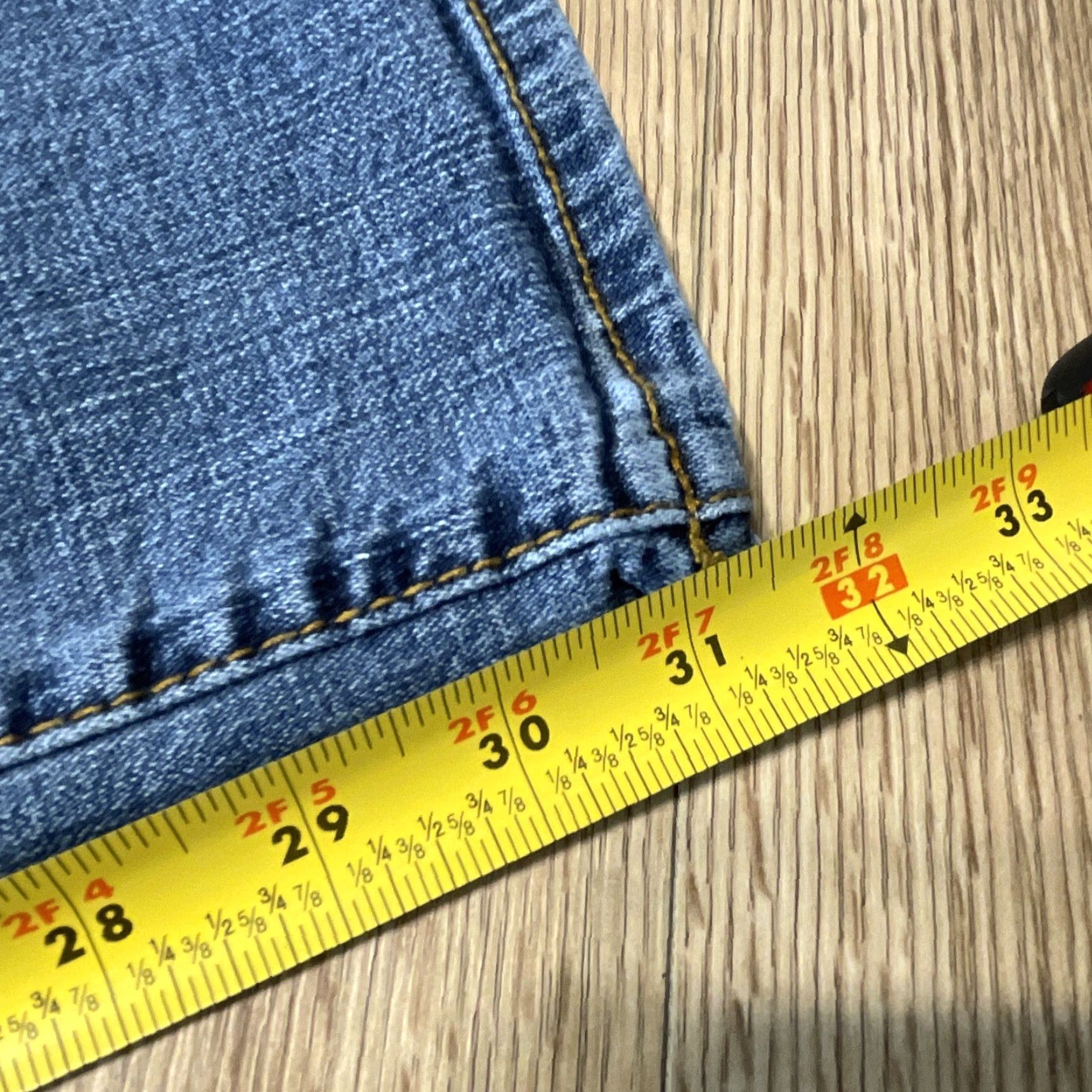 Vintage US Polo Assn. Women's Bootcut Jeans Embroidered Pocket Blue Size 12 Size 34" / US 12 / IT 48 - 7 Thumbnail