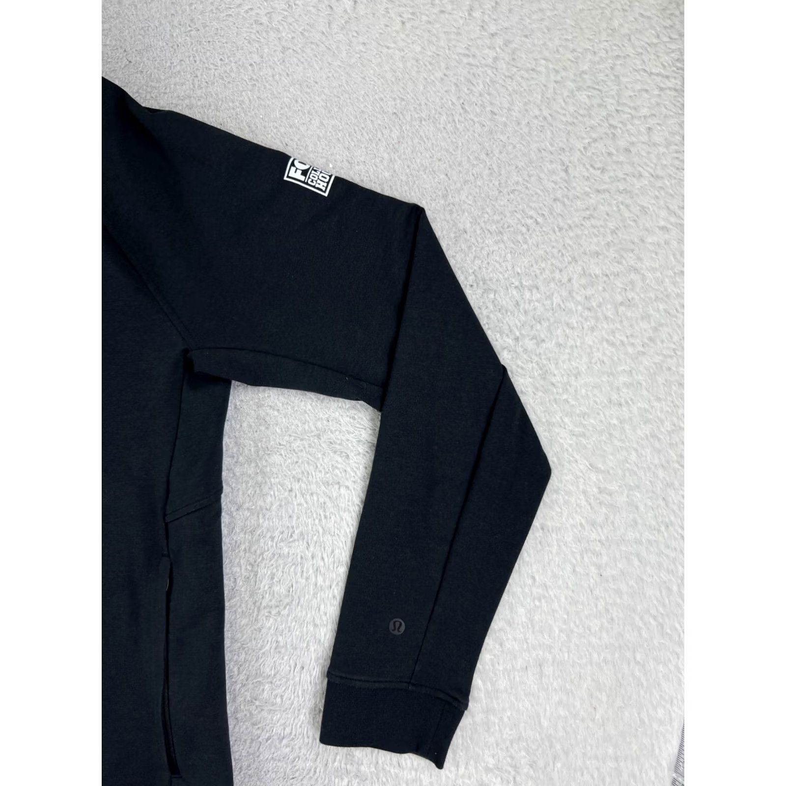 Lululemon Lululemon Hoodie Mens Large Black City Sweat Full Zip College Hoops Size US L / EU 52-54 / 3 - 2 Thumbnail