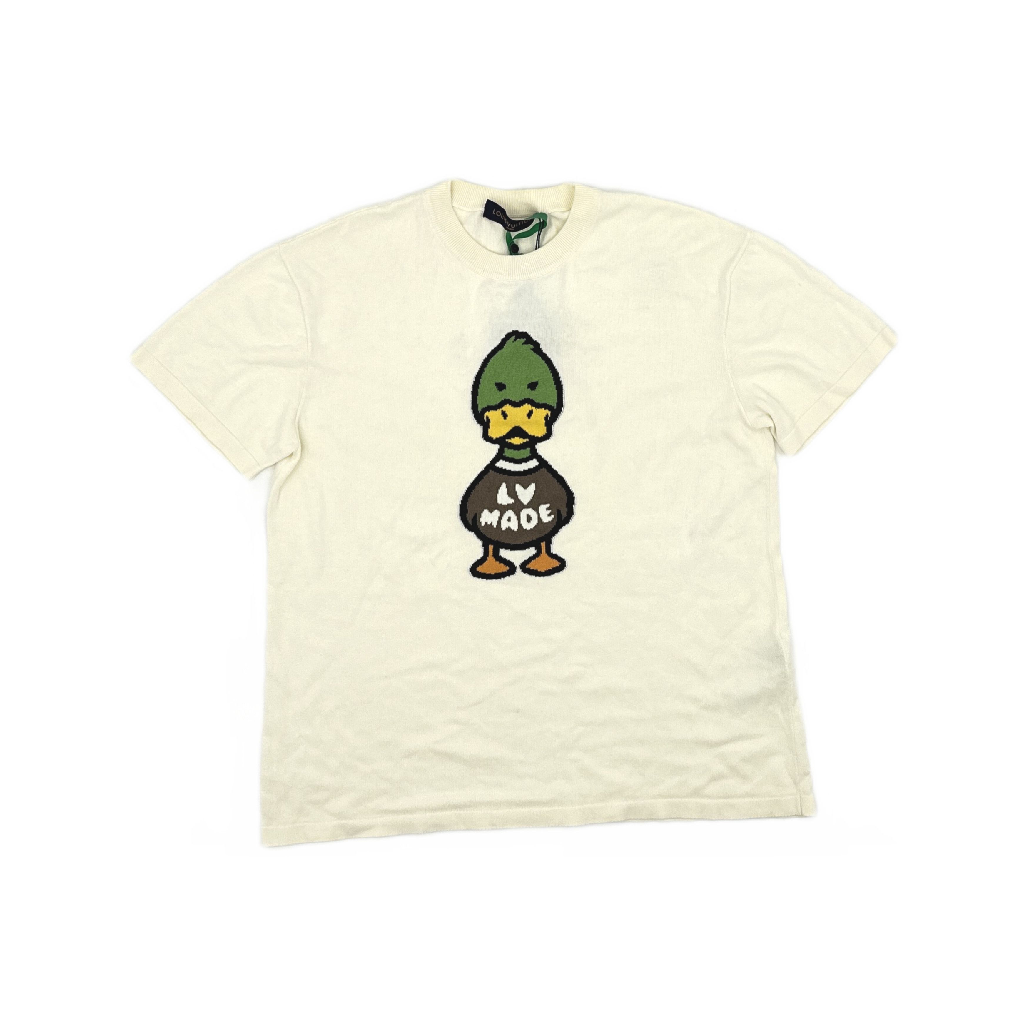 Louis Vuitton Louis Vuitton x Nigo Duck Intarsia Knit T-Shirt S Size US S / EU 44-46 / 1 - 1 Thumbnail