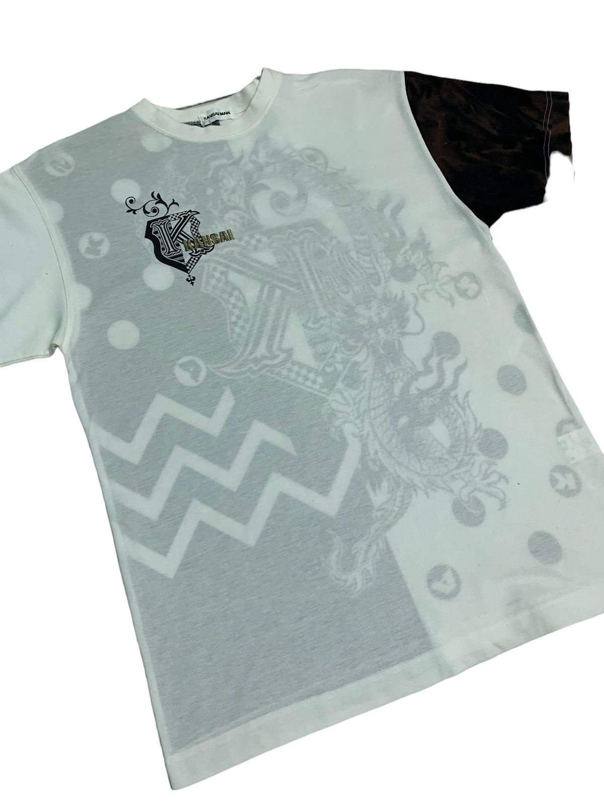 Designer × Kansai Yamamoto × Vintage Vintage Kansai yamamoto Tshirts Back Print Dragon 🐉 Size US M / EU 48-50 / 2 - 8 Thumbnail
