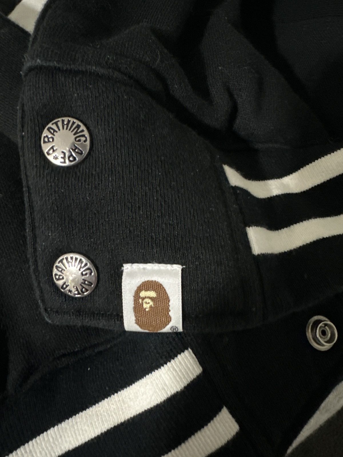 Bape BAPE City Camo Shark Varsity Jacket Glow in the Dark Size US M / EU 48-50 / 2 - 10 Thumbnail