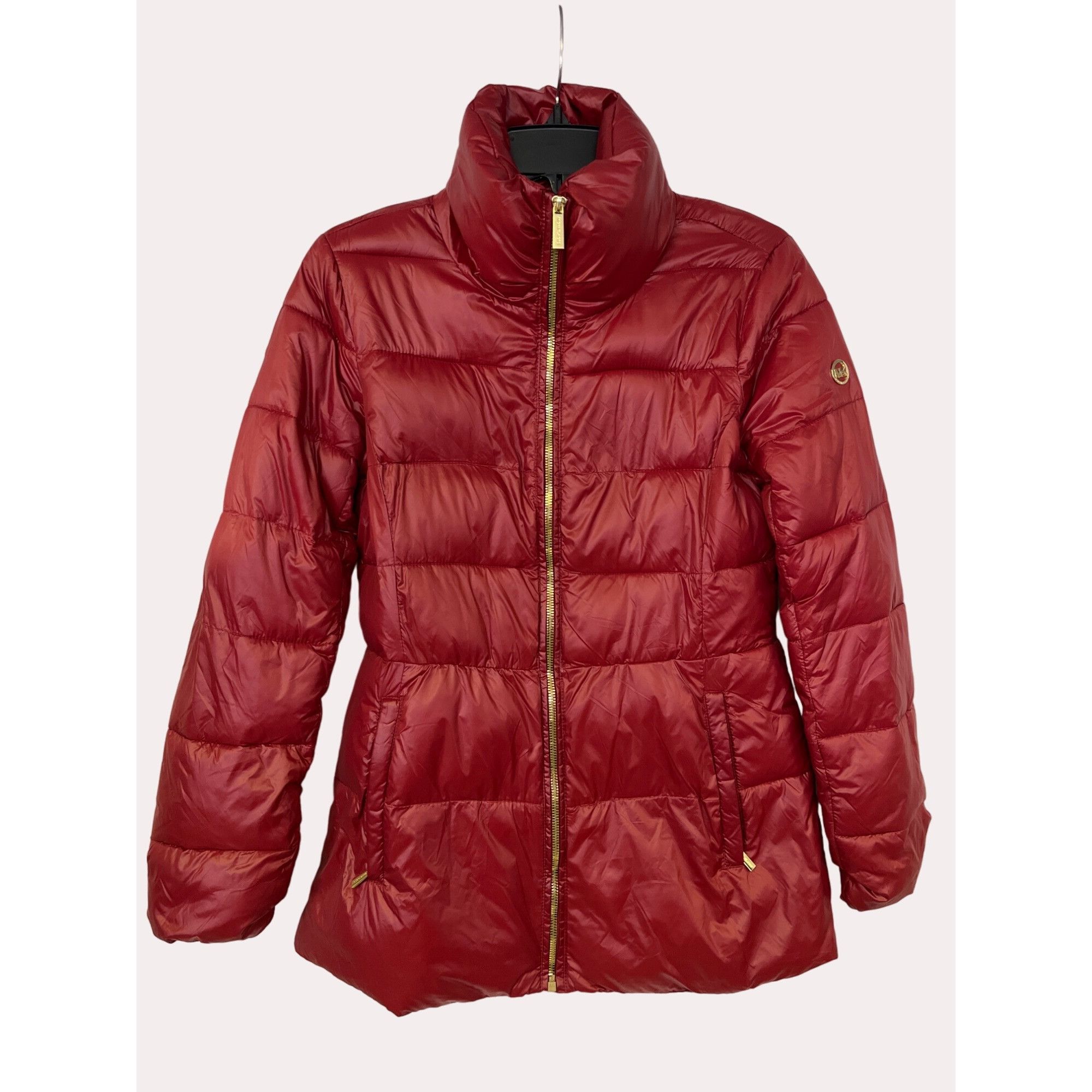Michael Kors MIchael Michael Kors Women's Red Puffer Jacket Size S SKU 61 Size S / US 4 / IT 40 - 1 Thumbnail