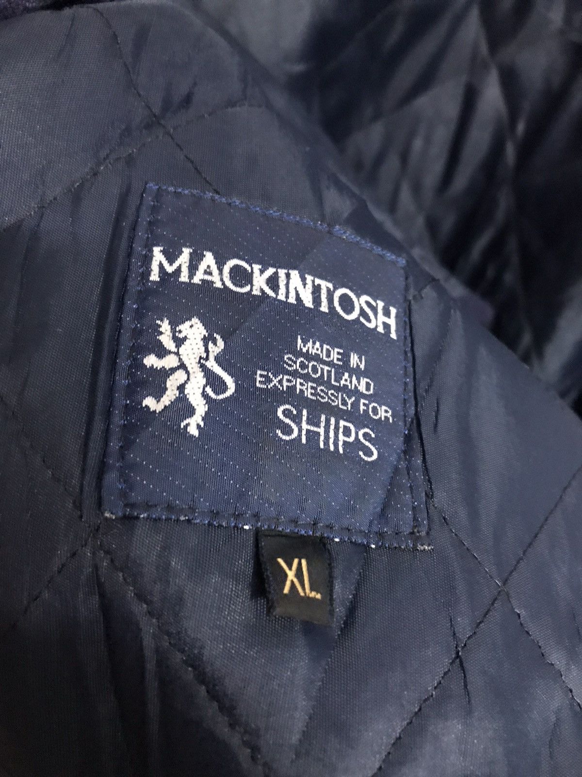 Mackintosh Vtg 90's Mackintosh Scotland Quilted Jacket Size US XL / EU 56 / 4 - 6 Thumbnail