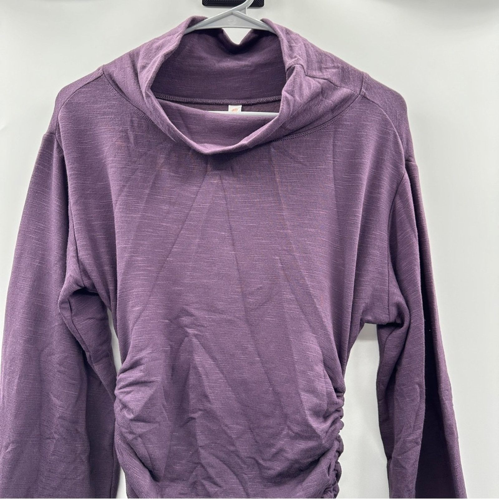 Anthropologie Anthropologie Daily Practice Purple Ruched Mini Dress Sz XS Size XS / US 0-2 / IT 36-38 - 4 Thumbnail