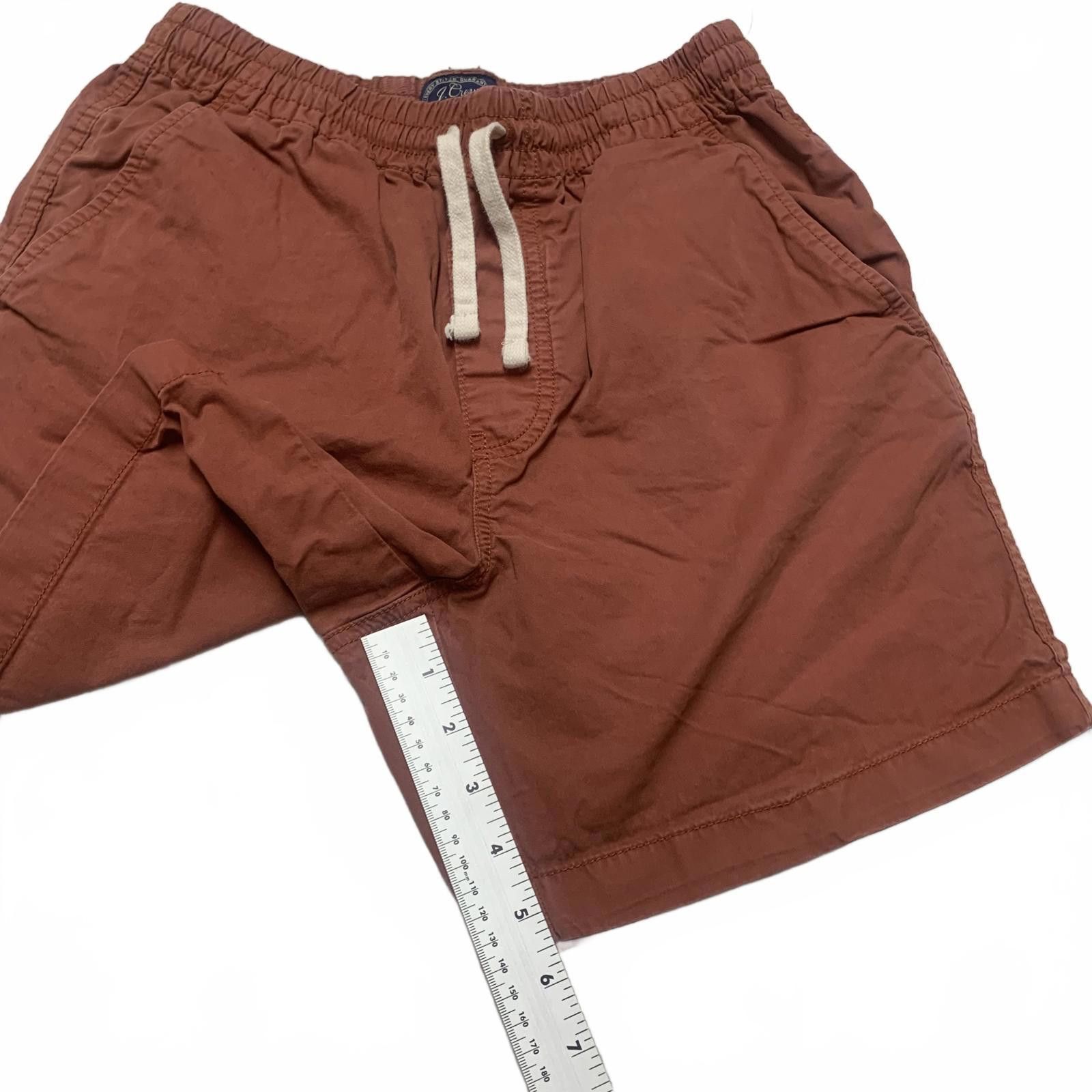 J.Crew J. Crew Men's XS Brick Red Casual Shorts Cotton Size US 28 / EU 44 - 4 Thumbnail