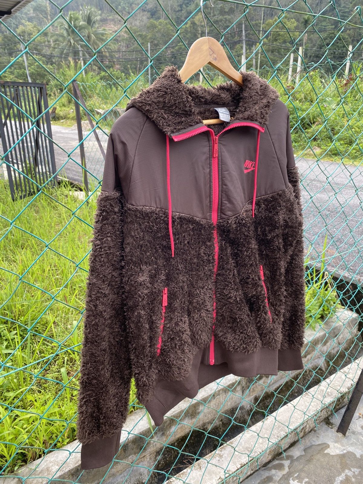 Nike Vintage Nike Y2K zip up fleece hoodies Size US XL / EU 56 / 4 - 5 Thumbnail