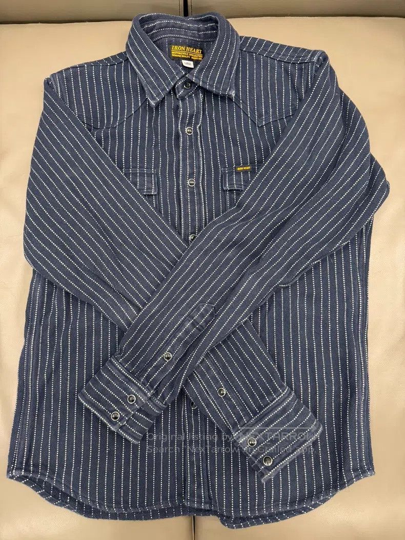 Iron Heart Iron Heart Heavy pull-out flannel western shirt Size US L / EU 52-54 / 3 - 7 Thumbnail