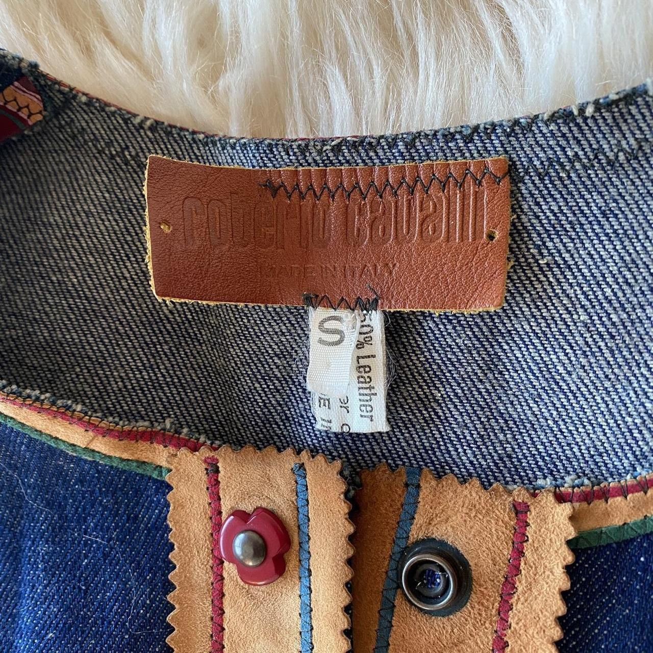 Roberto Cavalli 70s vintage Roberto Cavalli Americana style denim vest Size S / US 4 / IT 40 - 5 Thumbnail