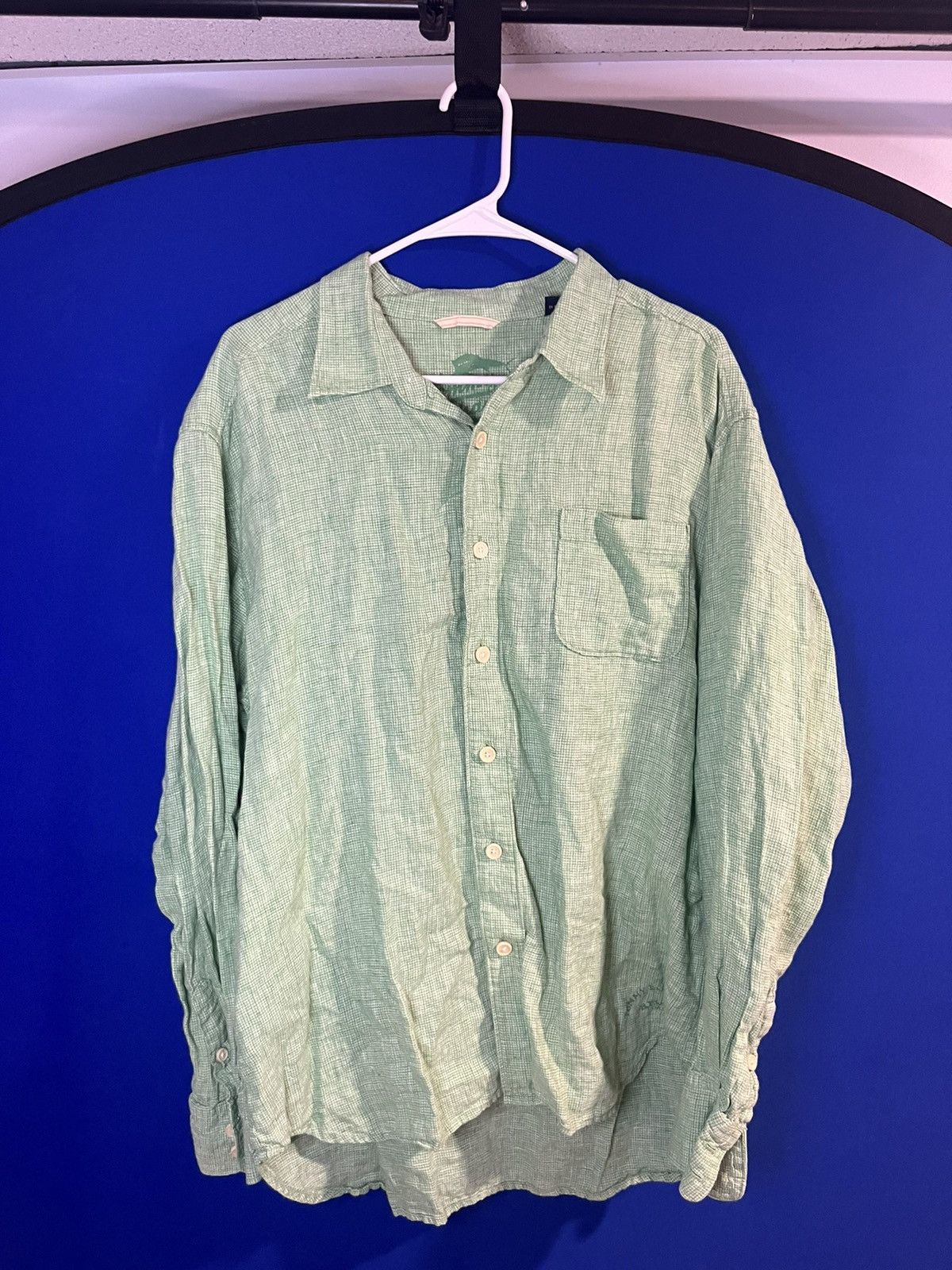Tommy Bahama TOMMY BAHAMA long sleeve cotton Hawaiian shirt XL Size US XL / EU 56 / 4 - 1 Thumbnail