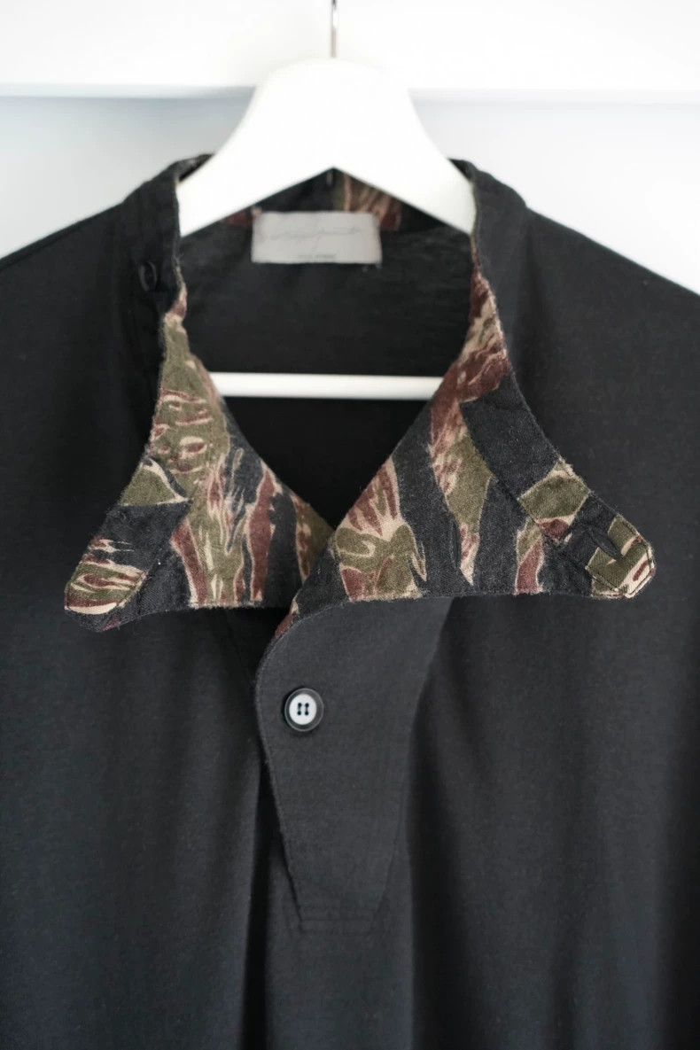Yohji Yamamoto Yohji Yamamoto 14aw Skull Polaroid Henry Neck Long Sleeve 2 Size US L / EU 52-54 / 3 - 4 Thumbnail