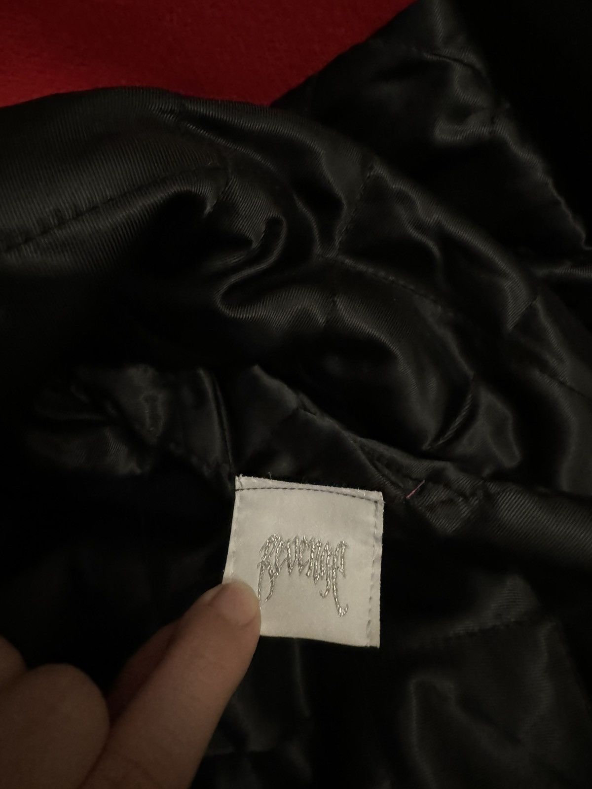 Revenge Revenge Varsity Jacket (Red) Size US M / EU 48-50 / 2 - 9 Thumbnail