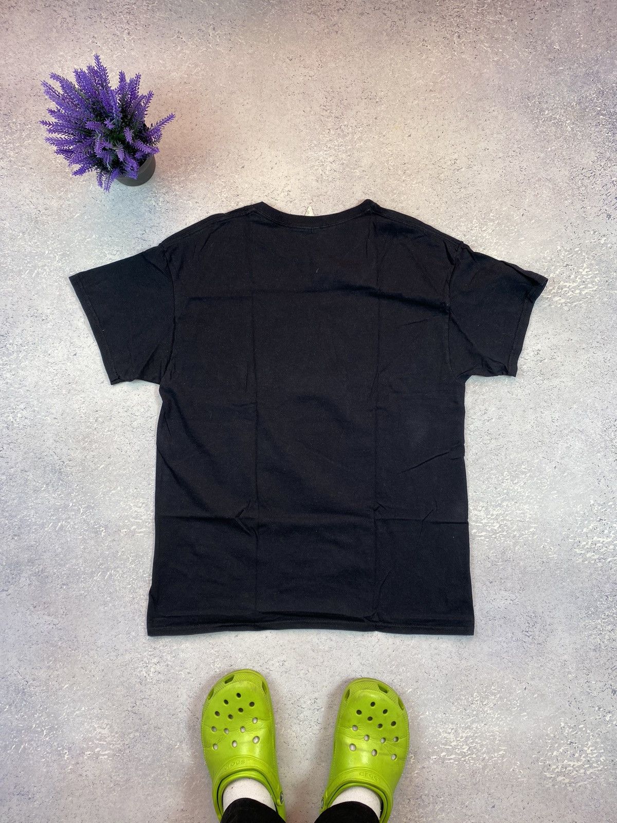Anime Anima Huey Freeman Black Men’s T-shirt With Big Logo Size L Size US L / EU 52-54 / 3 - 5 Thumbnail