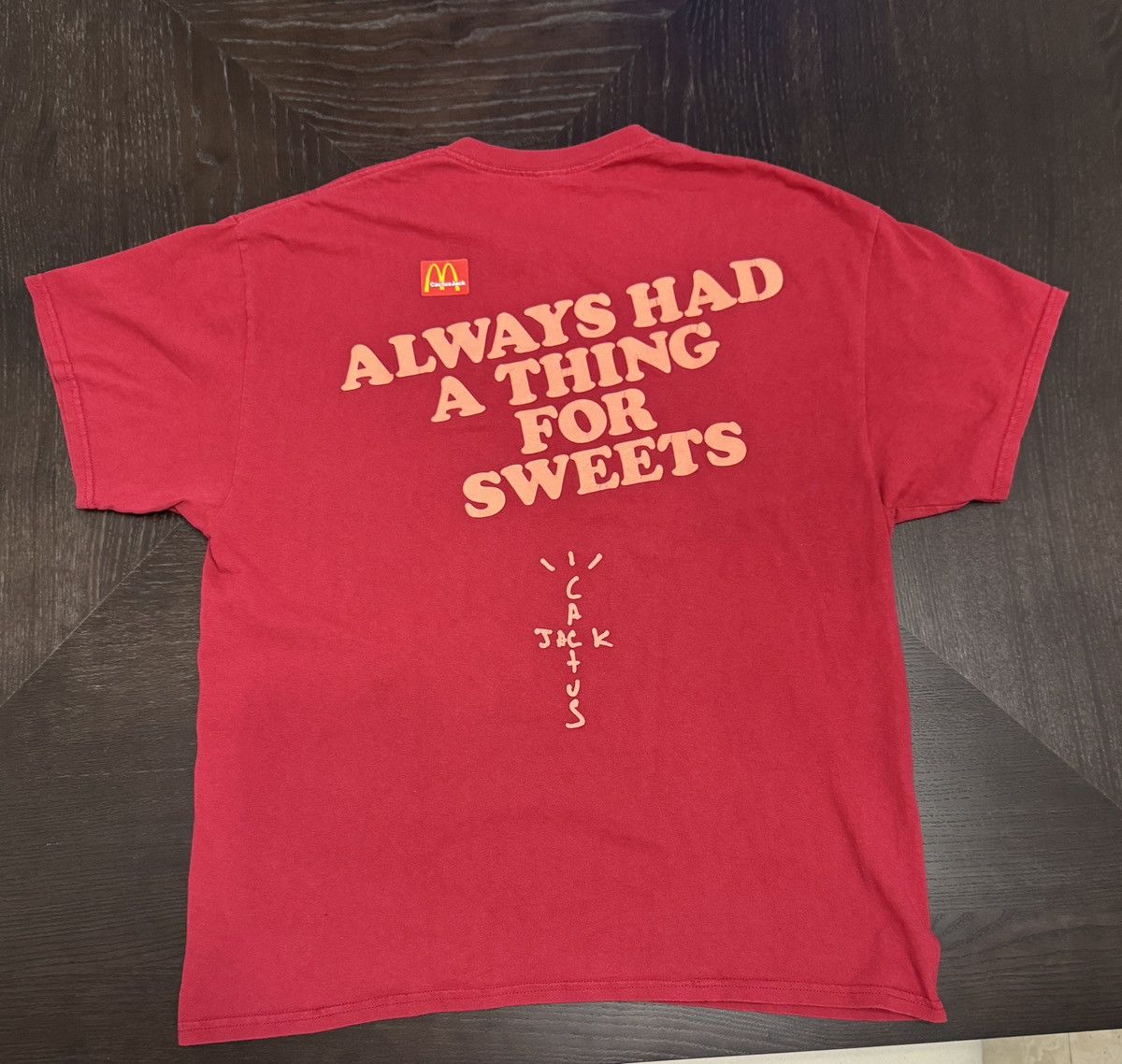 Travis Scott Travis Scott Mcdonald’s Apple Pie t-shirt Size US L / EU 52-54 / 3 - 2 Thumbnail