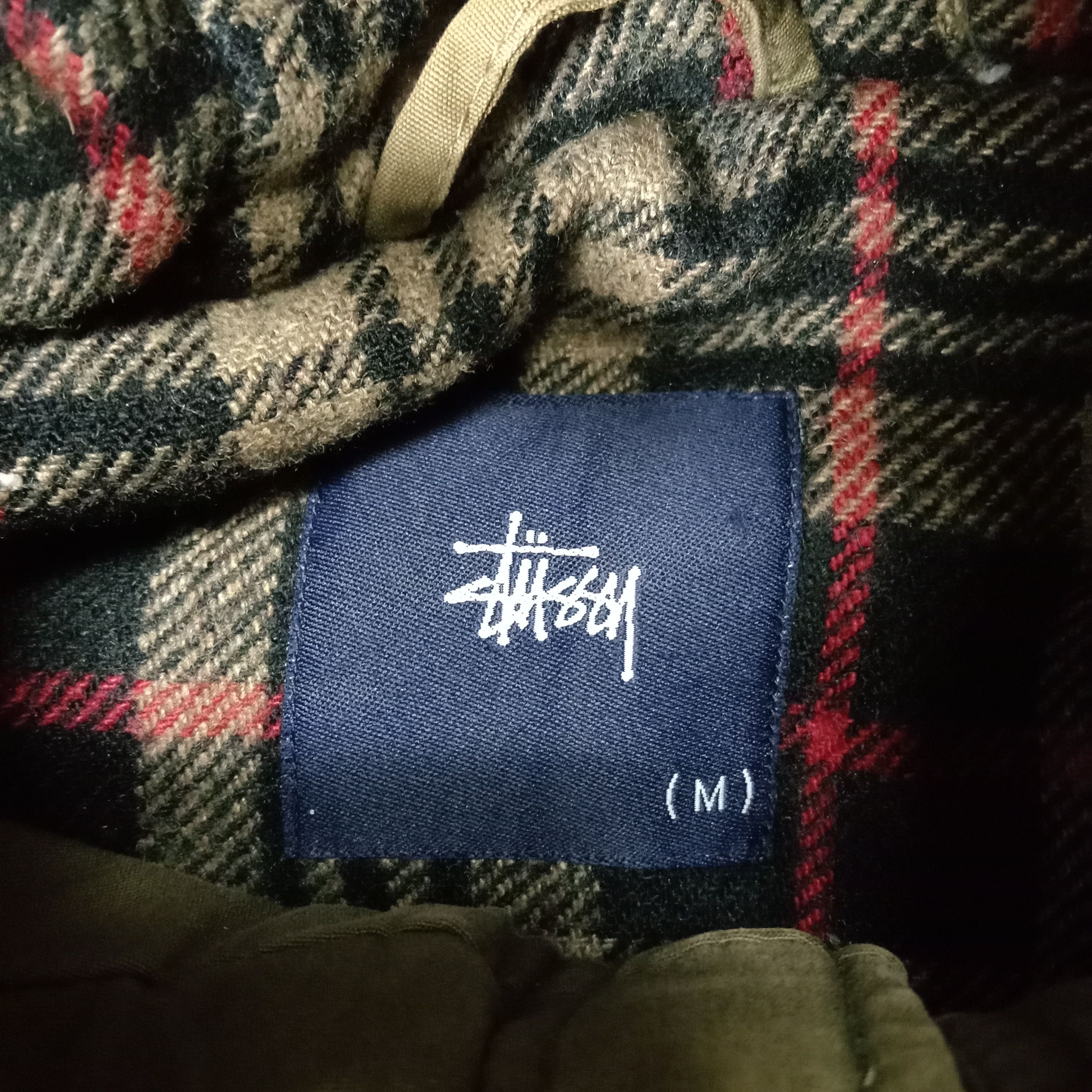 Stussy × Vintage Stussy American Streetwear Military Style Jacket Size US L / EU 52-54 / 3 - 7 Thumbnail