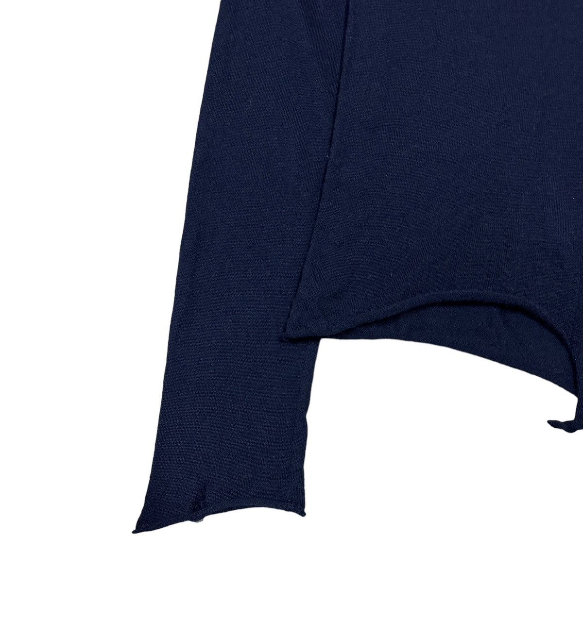 Comme des Garcons × Comme des Garcons Homme Plus Comme Des Garçons Knitwear Wool Jumper Asymmetric Shirt Size US S / EU 44-46 / 1 - 7 Thumbnail