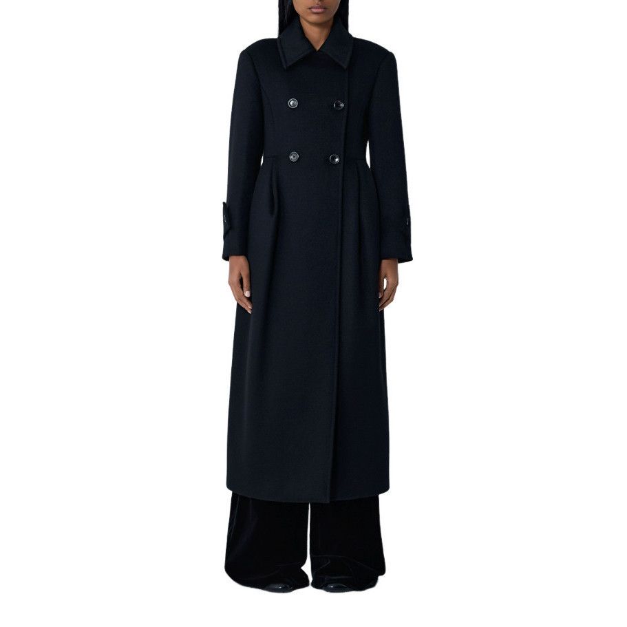 MAX MARA Beati Black Coat New & Authentic (Women's size:IT 4