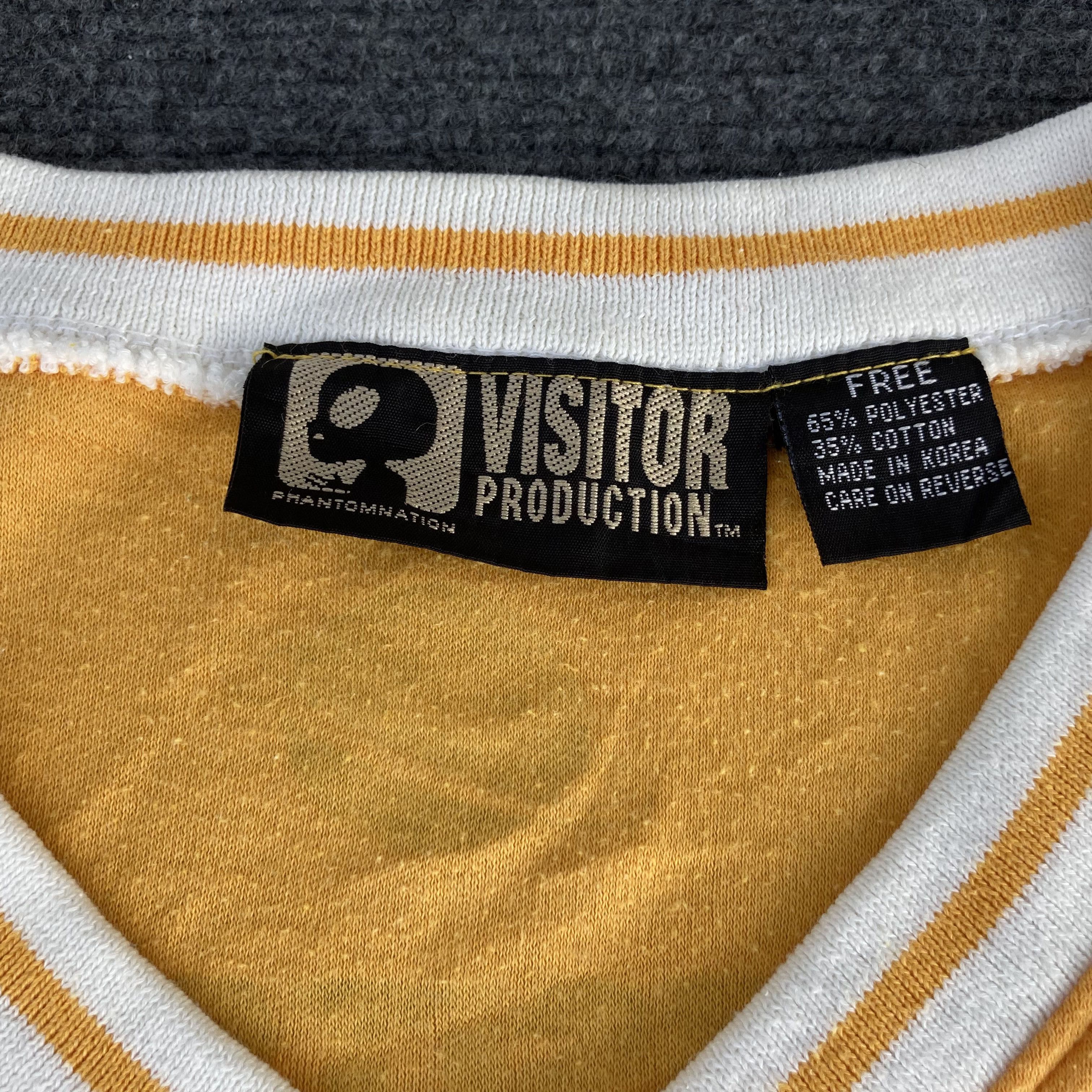 Vintage Visitors Production Alien Phantomnation 90s Original T Shirt Size US XXL / EU 58 / 5 - 4 Thumbnail