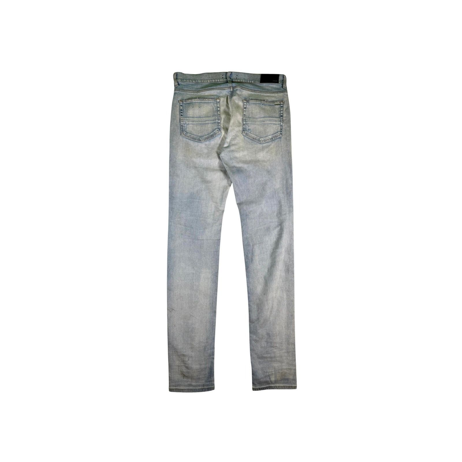 Amiri Amiri MX1 Camo Patch Light Wash Jeans Size US 36 / EU 52 - 2 Thumbnail