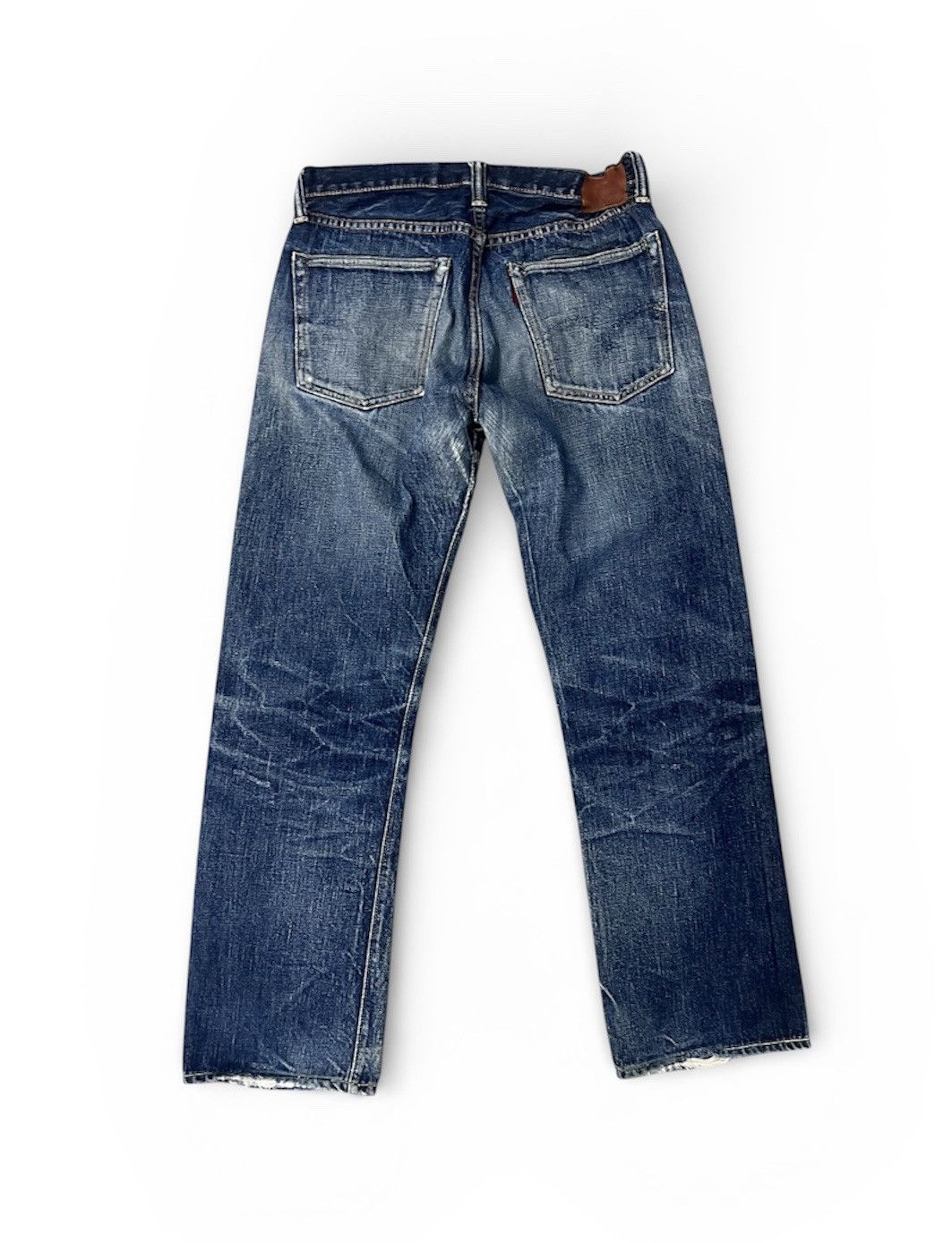 Full Count & Co. Vintage Full Count & Co Selvedge Full Print Denim Size US 30 / EU 46 - 2 Thumbnail