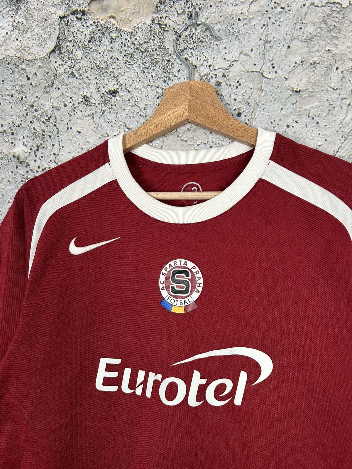 Nike Vintage Nike 90 Sparta Praha Soccer Jersey Football Rare Size US S / EU 44-46 / 1 - 3 Thumbnail