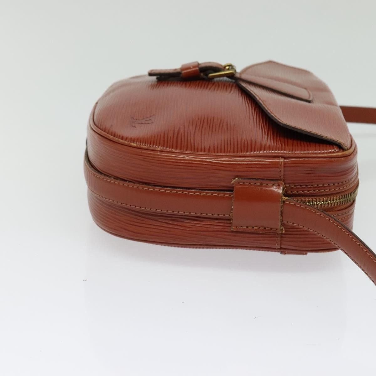 Louis Vuitton LOUIS VUITTON Epi Jeune Fillemm Shoulder Bag Brown M52153 Size ONE SIZE - 4 Thumbnail