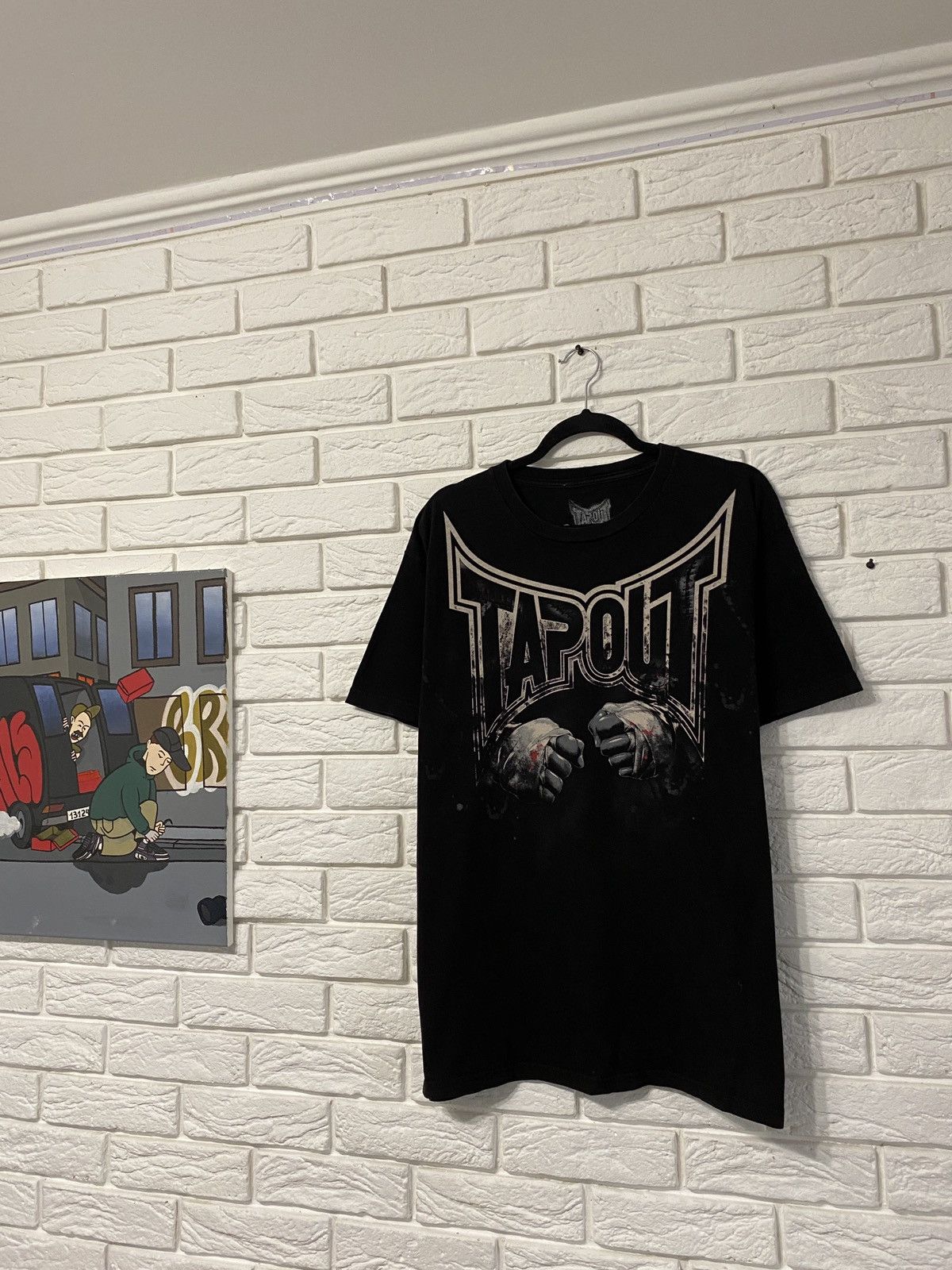 Affliction × Tapout Rare Y2K Tapout Signature Series Tee Fight Size US L / EU 52-54 / 3 - 1 Thumbnail